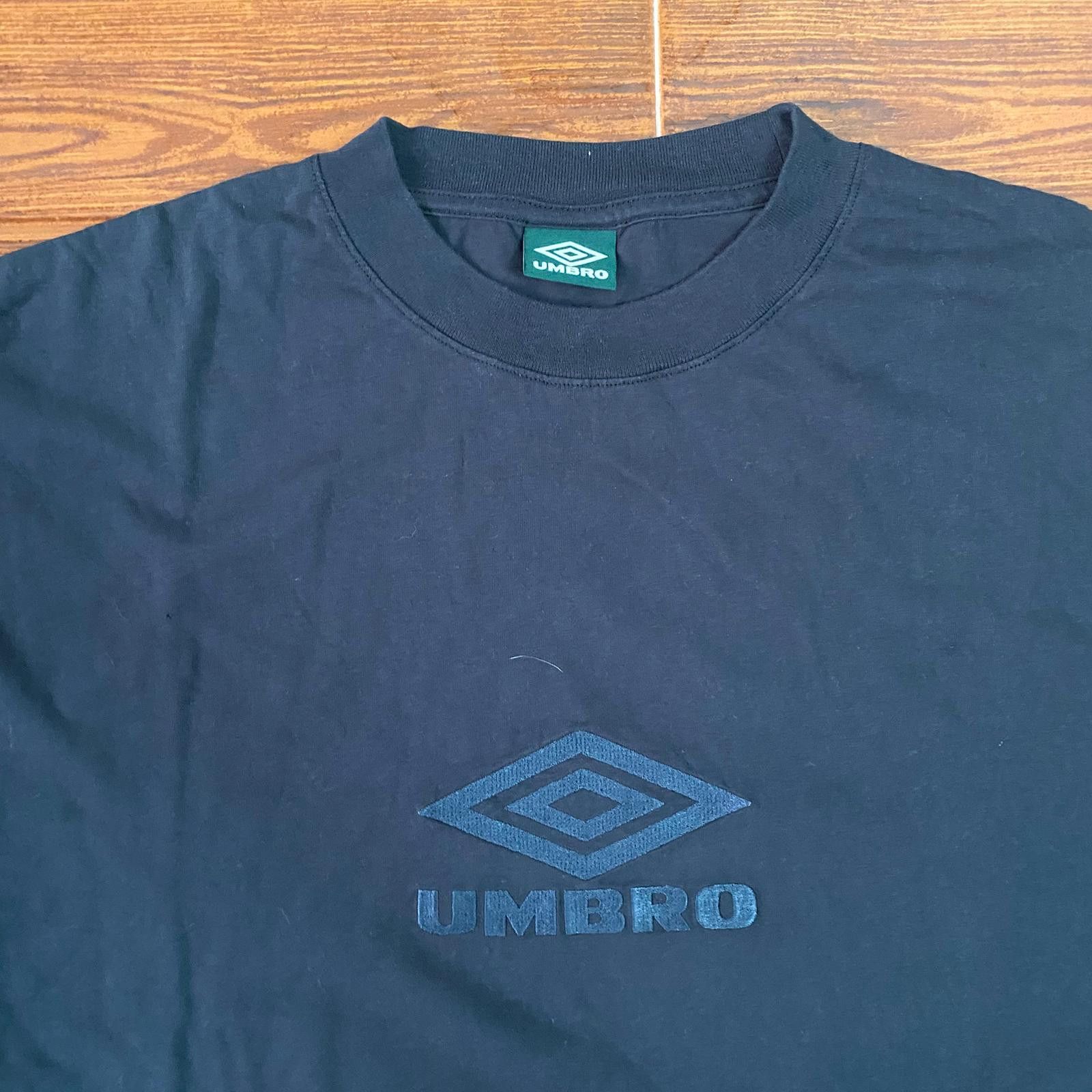 Umbro × Slam Jam Black Embroidered OG Logo Oversized LS T-Shirt Size US M / EU 48-50 / 2 - 6 Thumbnail