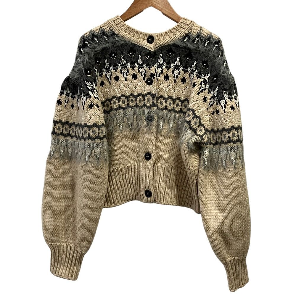 Other Other AMERI UND 2WAY LADY NORDIC Knit Cardigan Textile Tops 0225201660650 DUTY FREE for USA Size ONE SIZE - 1 Thumbnail
