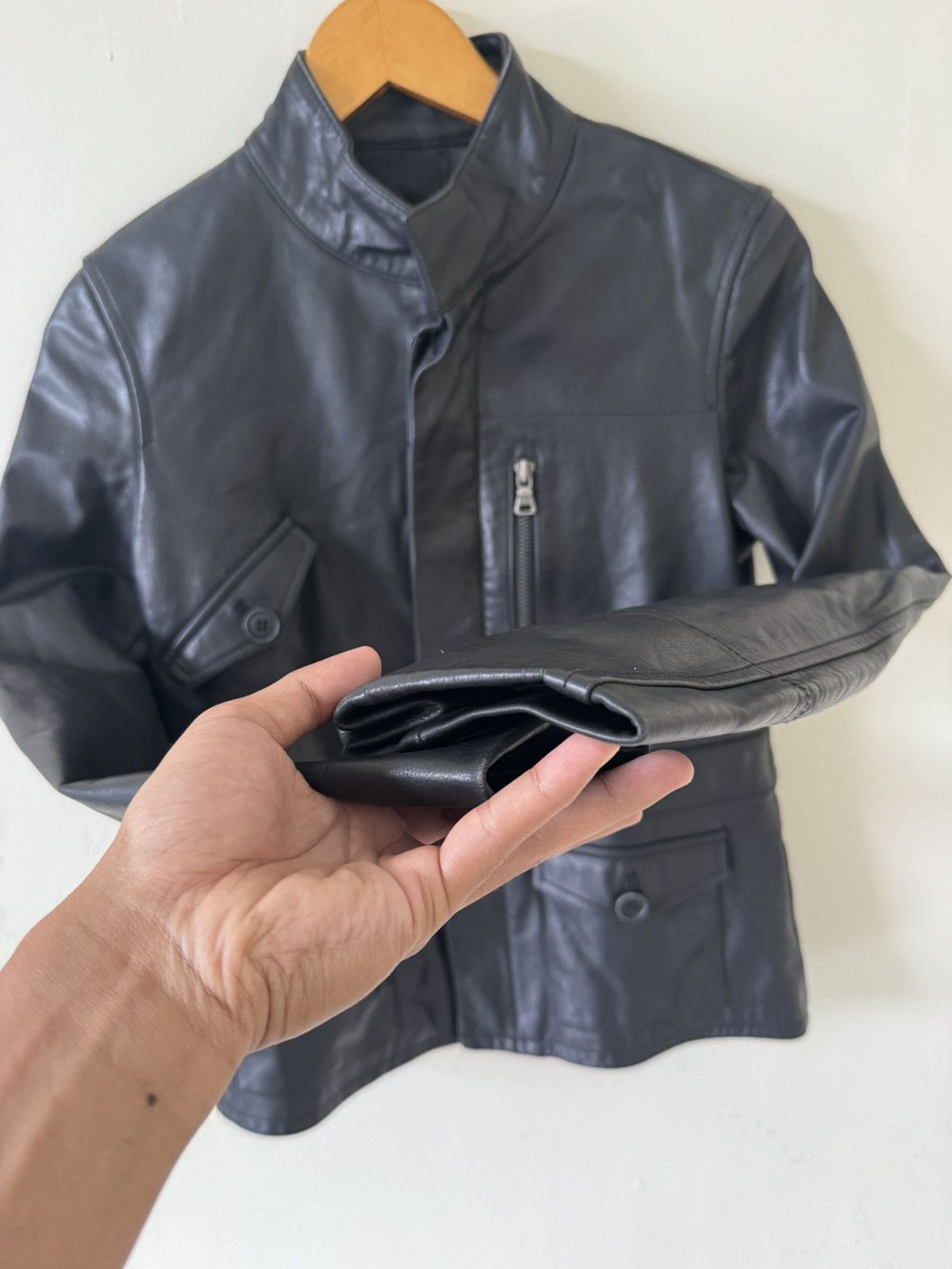 Polo Ralph Lauren POLO RALPH LAUREN LEATHER JACKET Size US M / EU 48-50 / 2 - 4 Thumbnail