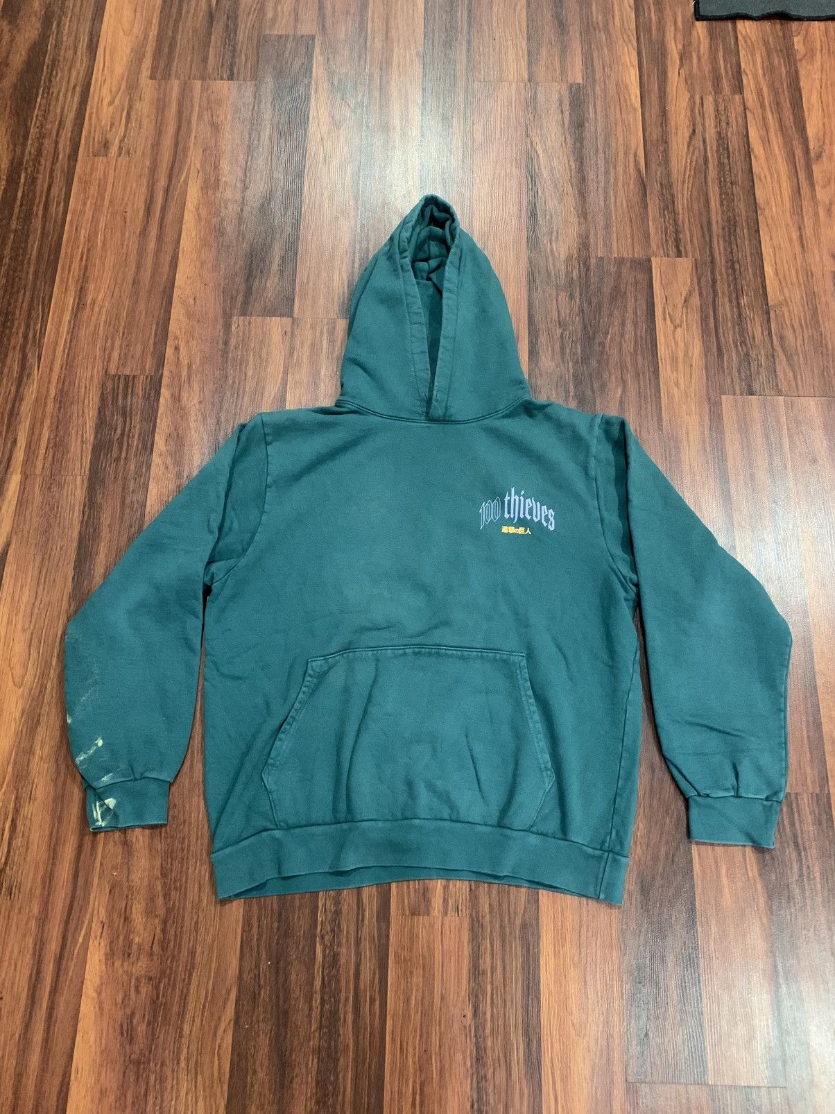 100 Thieves 100 Thieves Attack On Titan Hoodie Size US XXL / EU 58 / 5 - 2 Thumbnail