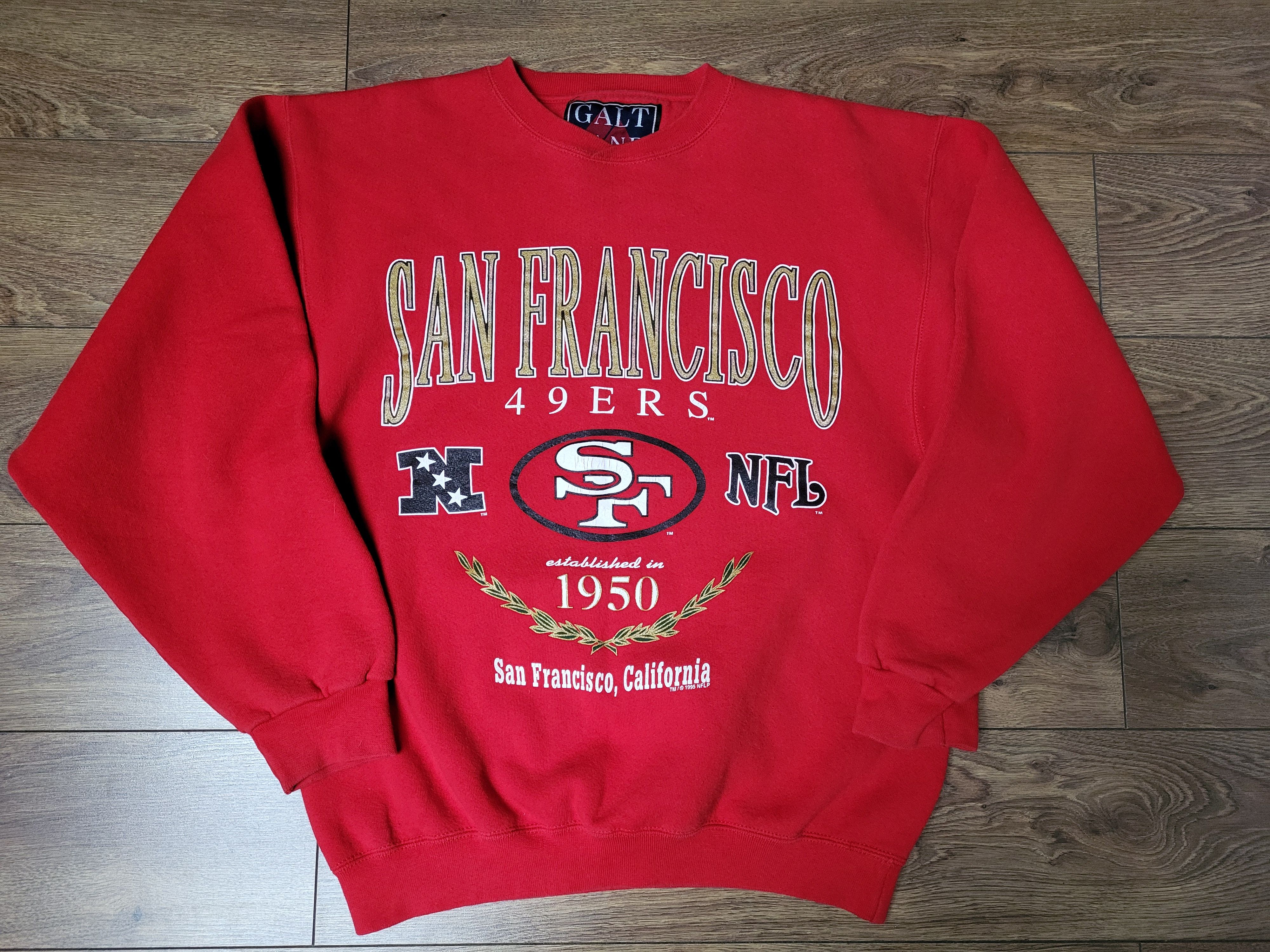NFL San Francisco 49ers vintage 90s / 1995 sweetshirt M Size US M / EU 48-50 / 2 - 3 Thumbnail