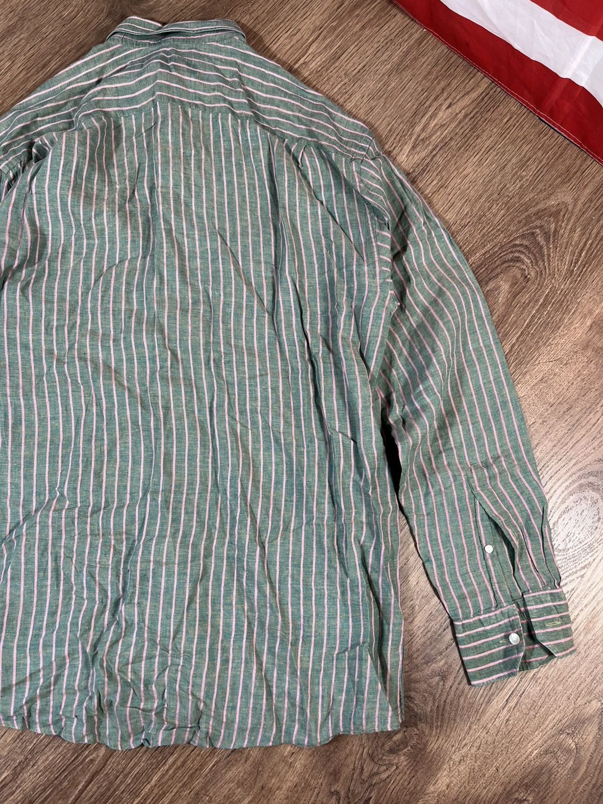 Eton Eton Linen Shirt Size US XL / EU 56 / 4 - 10 Thumbnail