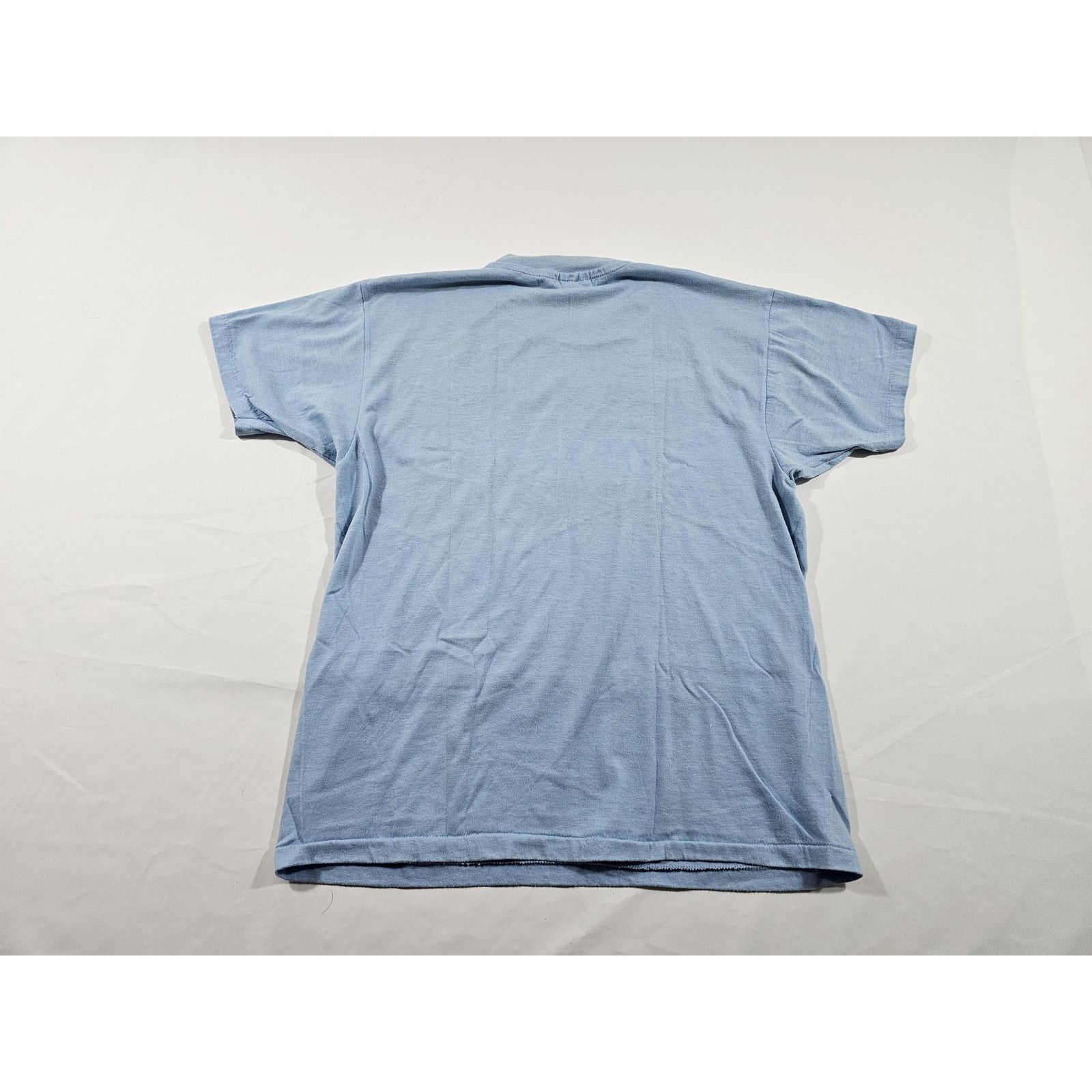 Hanes YPG Kids are Huggable T-Shirt 50/50 BLUE Hanes Sz M-L Vtg Size US L / EU 52-54 / 3 - 3 Thumbnail
