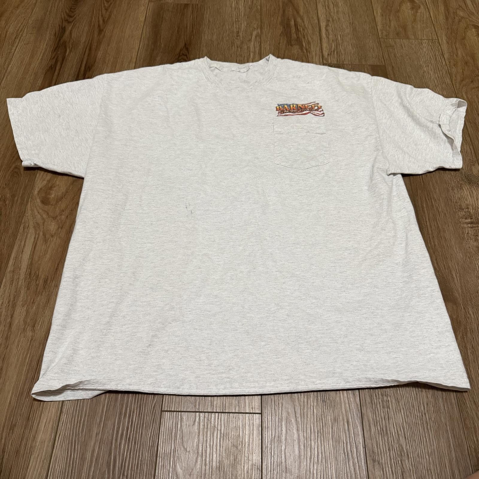 Other Vintage Barnett Transportation Trucker Pocket Shirt 90s Y2K Size US XXL / EU 58 / 5 - 2 Thumbnail