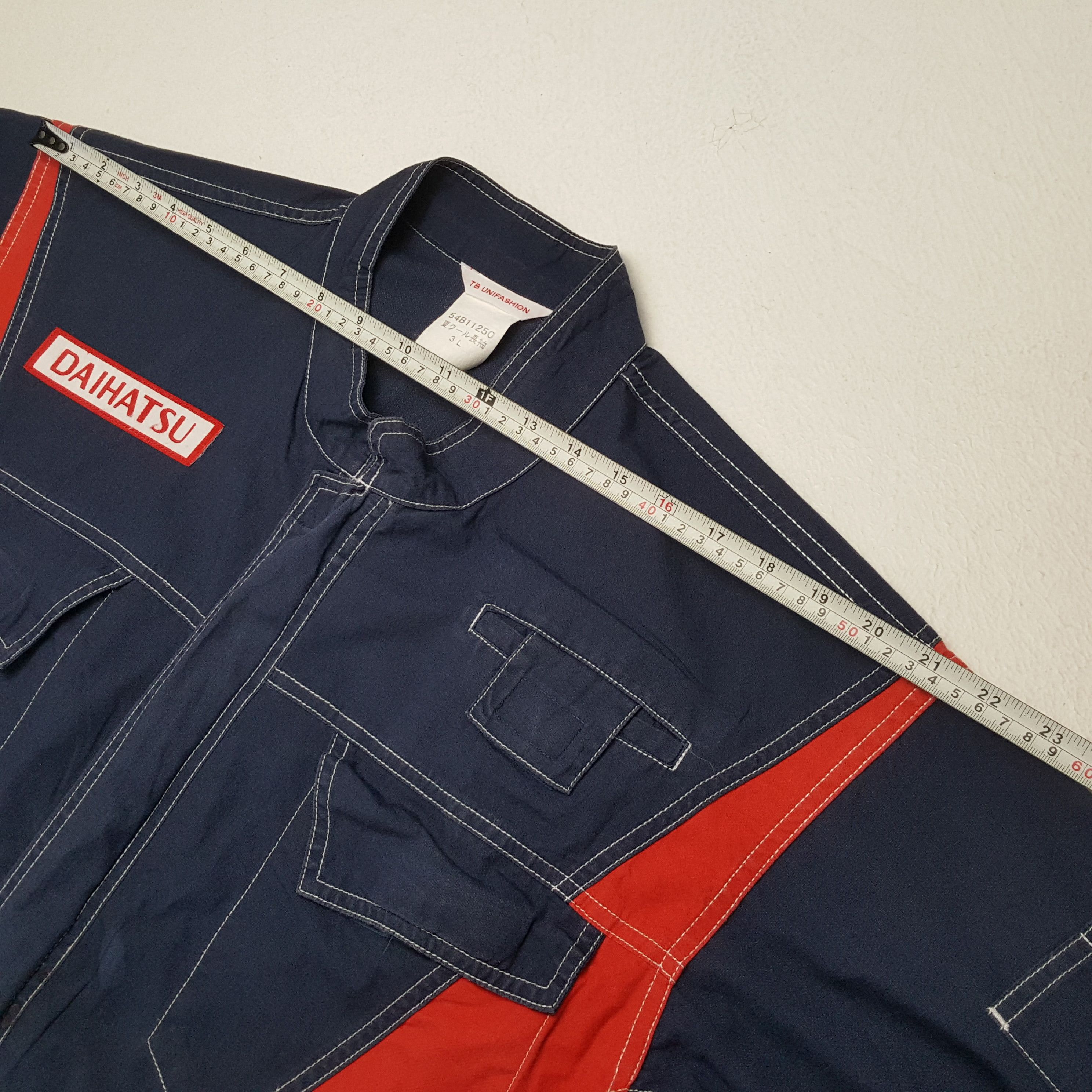 Japanese Brand DAIHATSU Japanese Motorsports Coverall Jacket Size US XL / EU 56 / 4 - 9 Thumbnail
