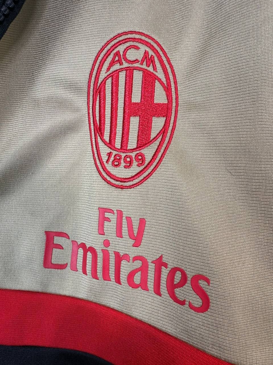 Adidas × Vintage Vintage Adidas AC Milan Football Jacket Soccer Track Top Size US L / EU 52-54 / 3 - 2 Thumbnail