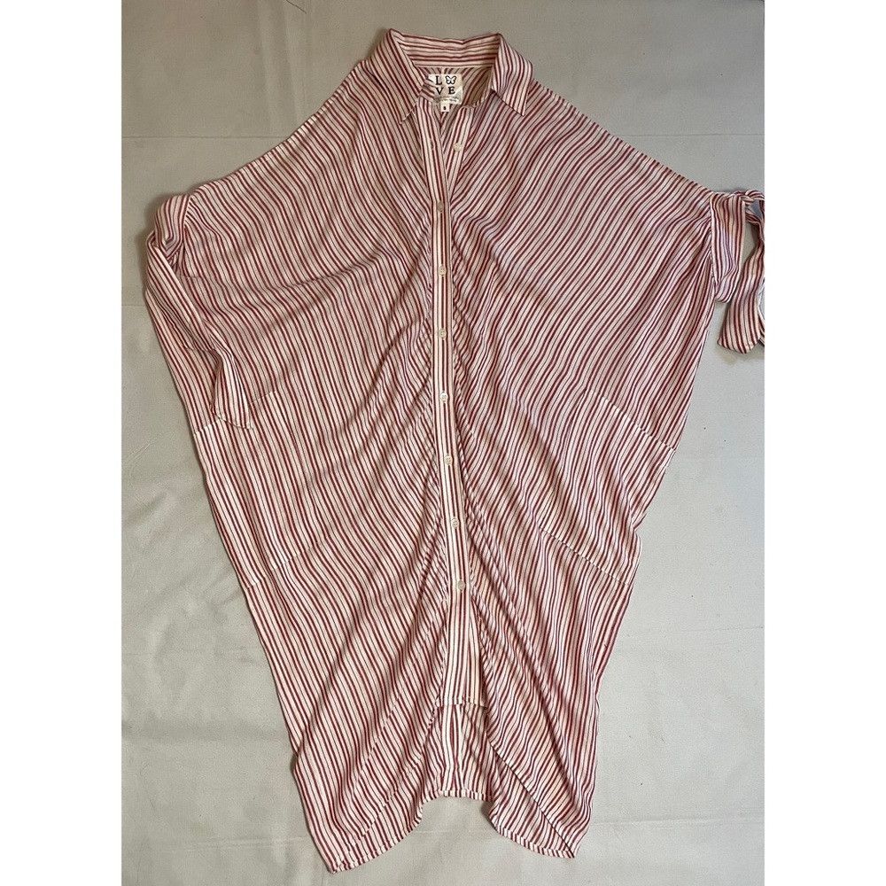 Other New LOVE By Tracey Wilson Mourning Button Front Striped Dre Size S / US 4 / IT 40 - 9 Thumbnail