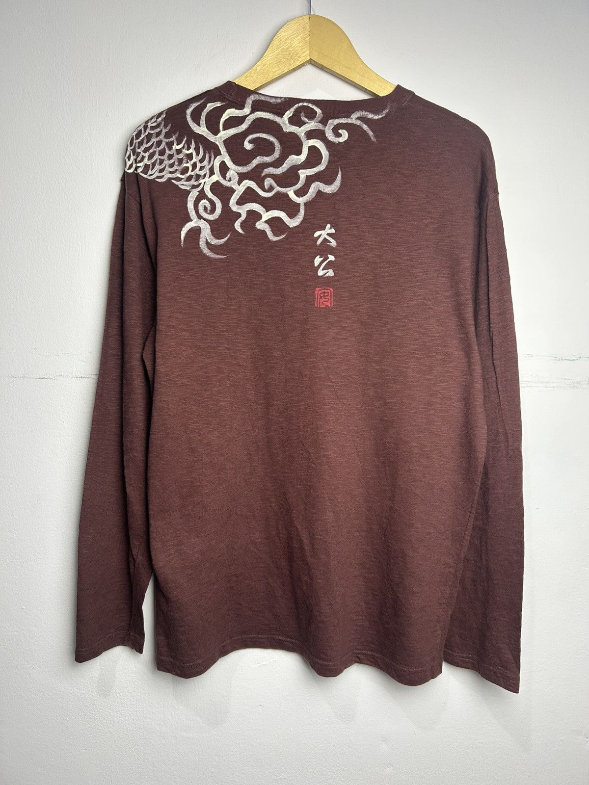 Japanese Brand Aesthetic reform japanese sukajan longsleeve Size US L / EU 52-54 / 3 - 2 Thumbnail