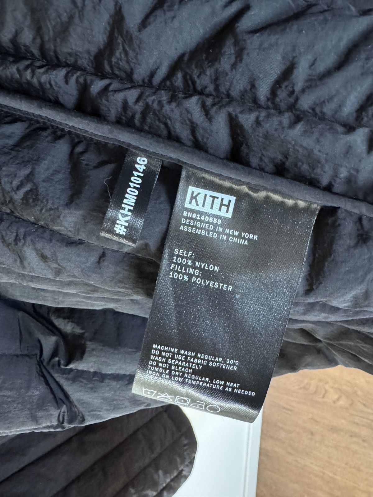 Kith Kith Bryant Quilted Overcoat Black XXL Size US XXL / EU 58 / 5 - 6 Thumbnail