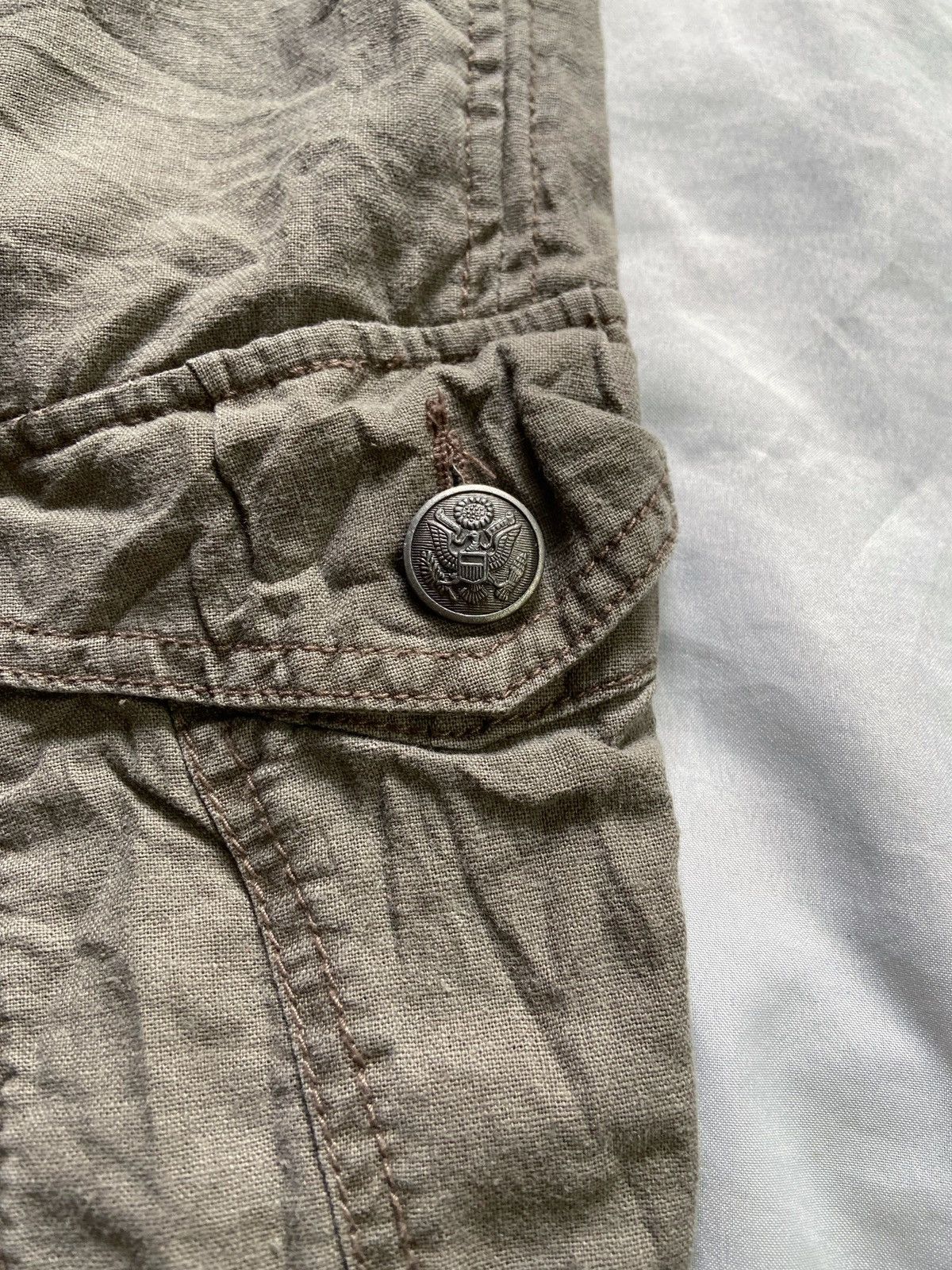 semanticdesign SEMANTIC DESIGN FLARED CARGO PANTS Size US 31 - 9 Thumbnail
