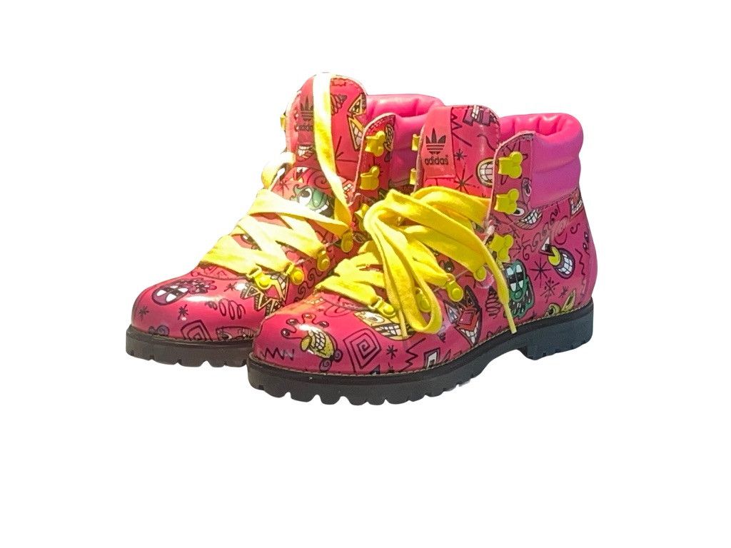 Adidas × Jeremy Scott JS Face Hiking Boots Size US 9.5 / EU 42-43 - 7 Thumbnail