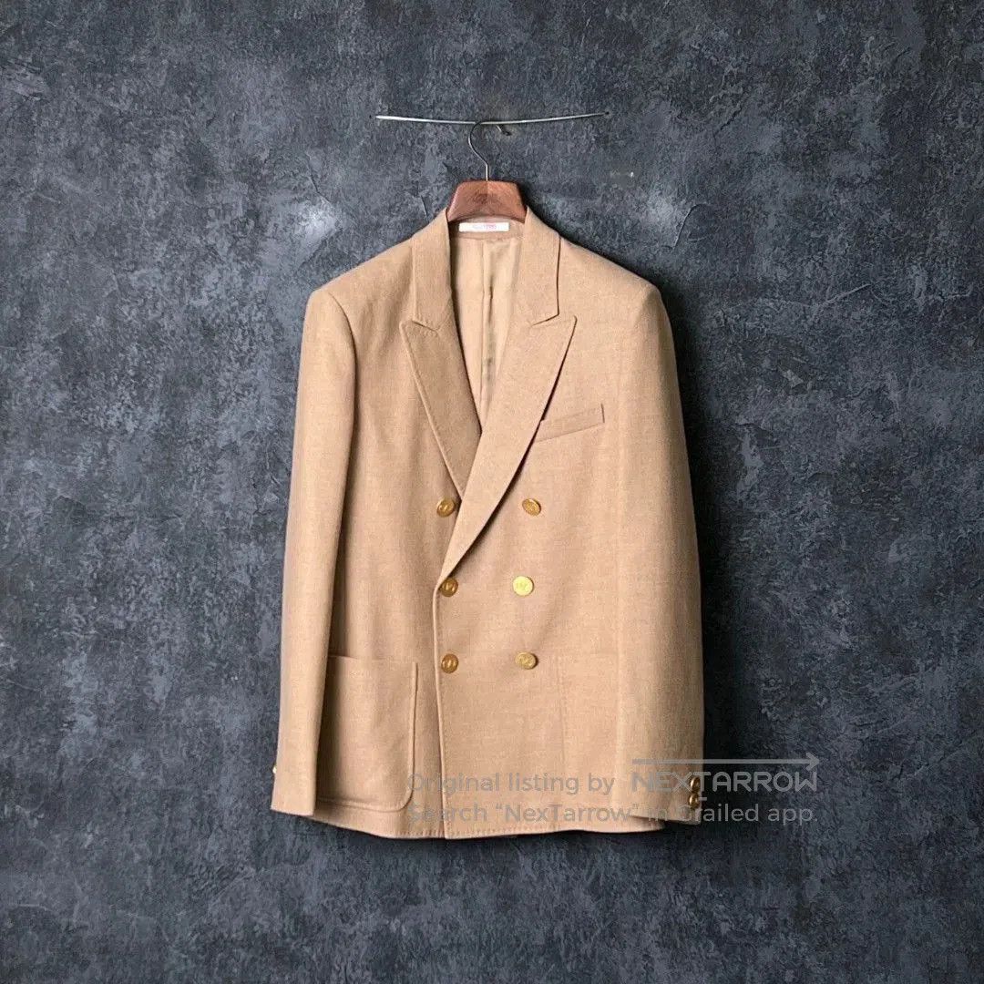 Valentino Valentino Khaki Wool Casual Suit Jacket. Size US M / EU 48-50 / 2 - 1 Thumbnail