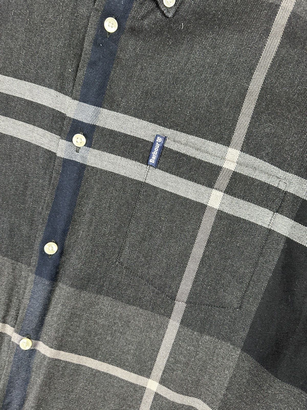 Barbour Barbour Dunoon Flannel Shirt Button Up Size US L / EU 52-54 / 3 - 4 Thumbnail