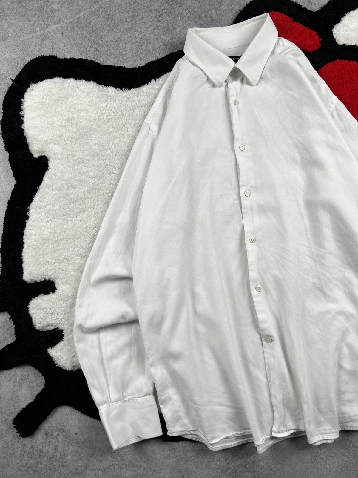 Karl Lagerfeld Vintage Karl Lagerfeld Old Money Button Up Y2K Shirt Size US L / EU 52-54 / 3 - 2 Thumbnail