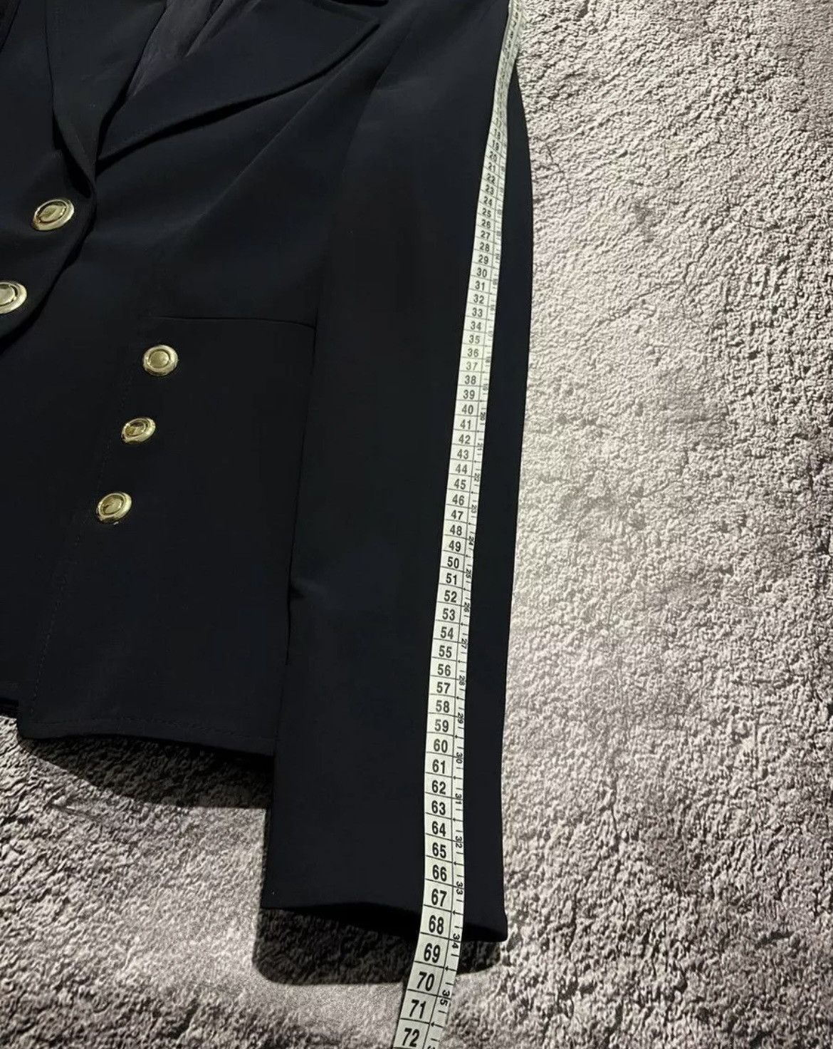 Escada × Vintage Escada Women's Jacket Navy Size 36 Size XS / US 0-2 / IT 36-38 - 12 Thumbnail
