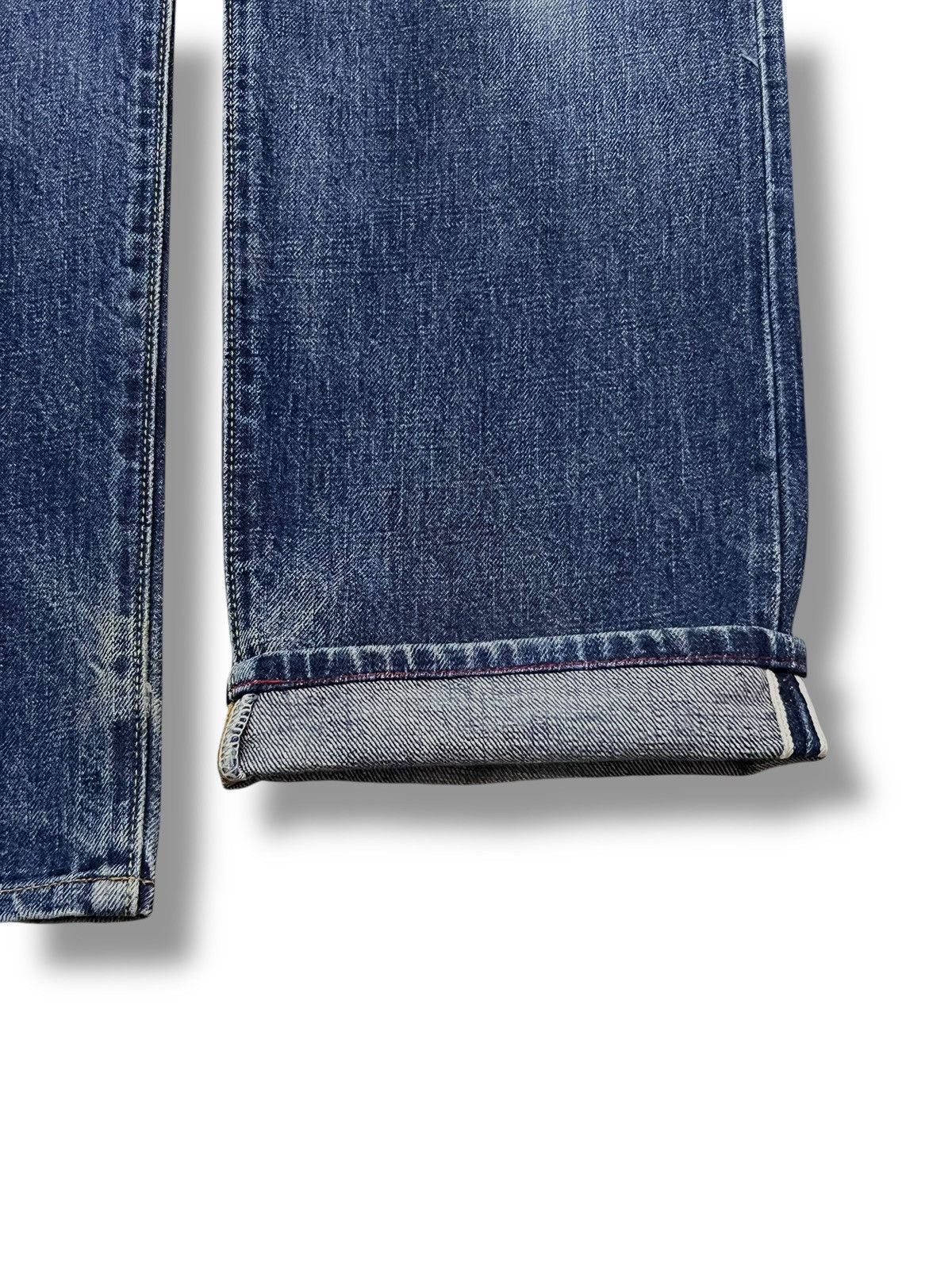 Japanese Brand Vintage L.W.D By Domingo Selvedge Denim Japan | Slim Straigh Size US 31 - 7 Thumbnail