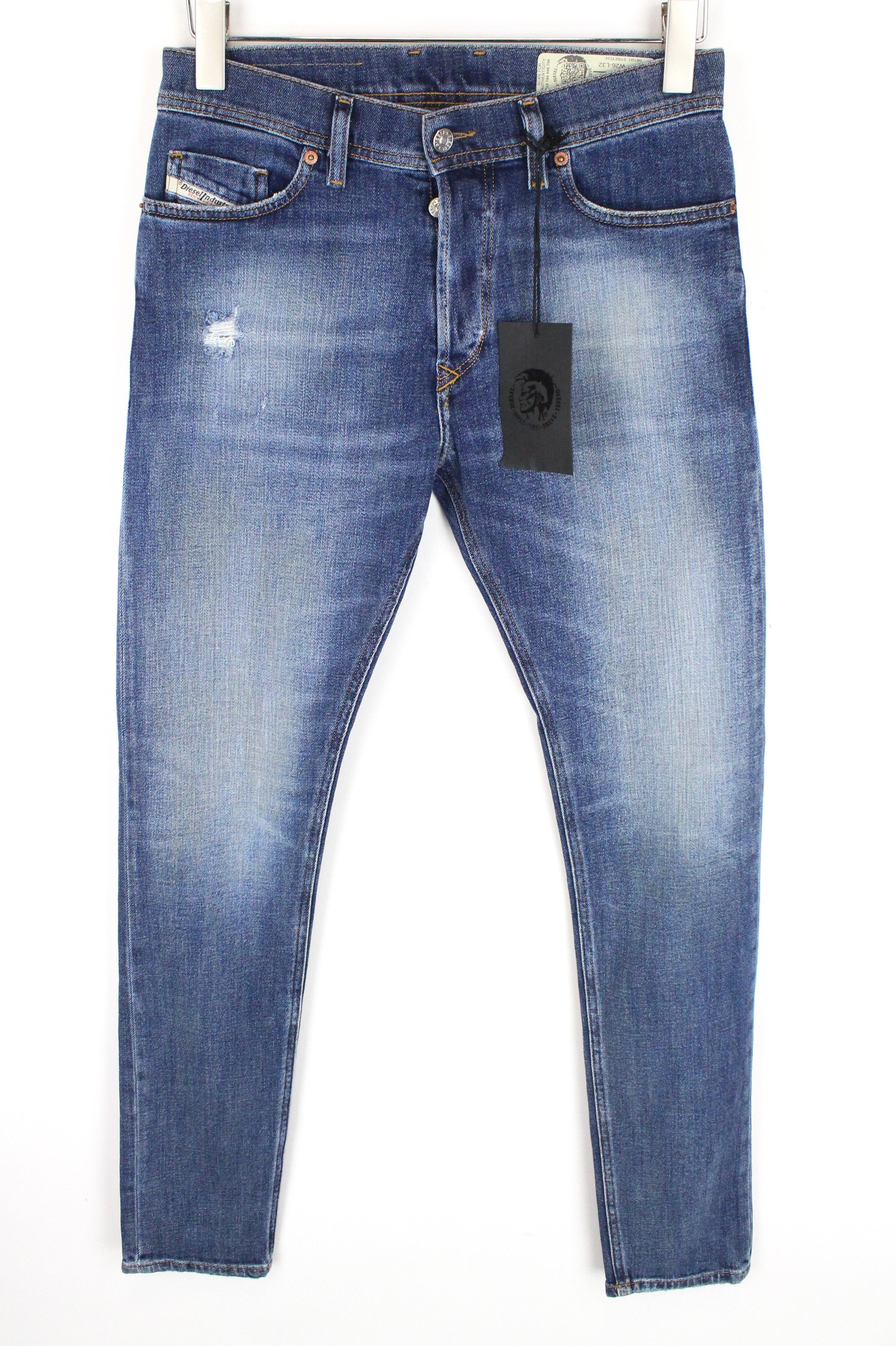 TEPPHAR-X 0870H W26/L32 Slim Carrot Cotton Jeans 84121