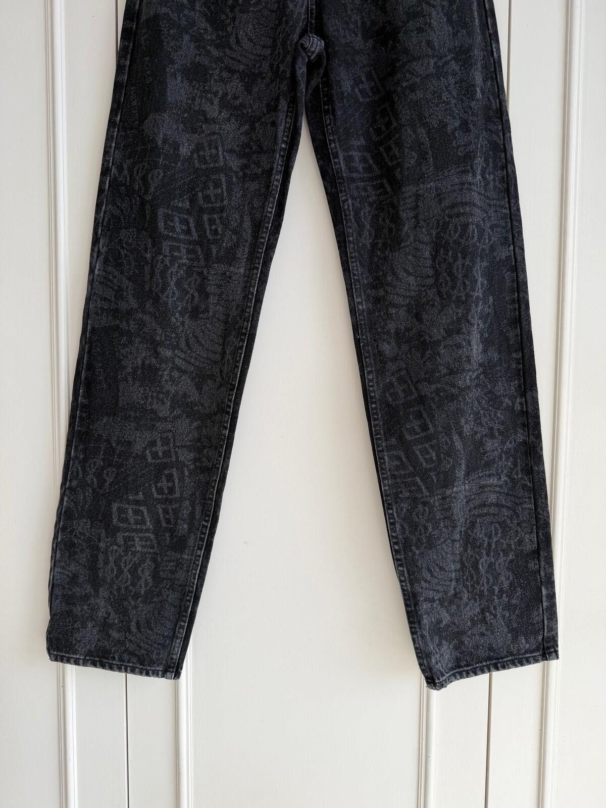 Ksubi new ksubi womens denim jeans playback black print grey 26 8 Size 26" / US 2 / IT 38 - 4 Thumbnail