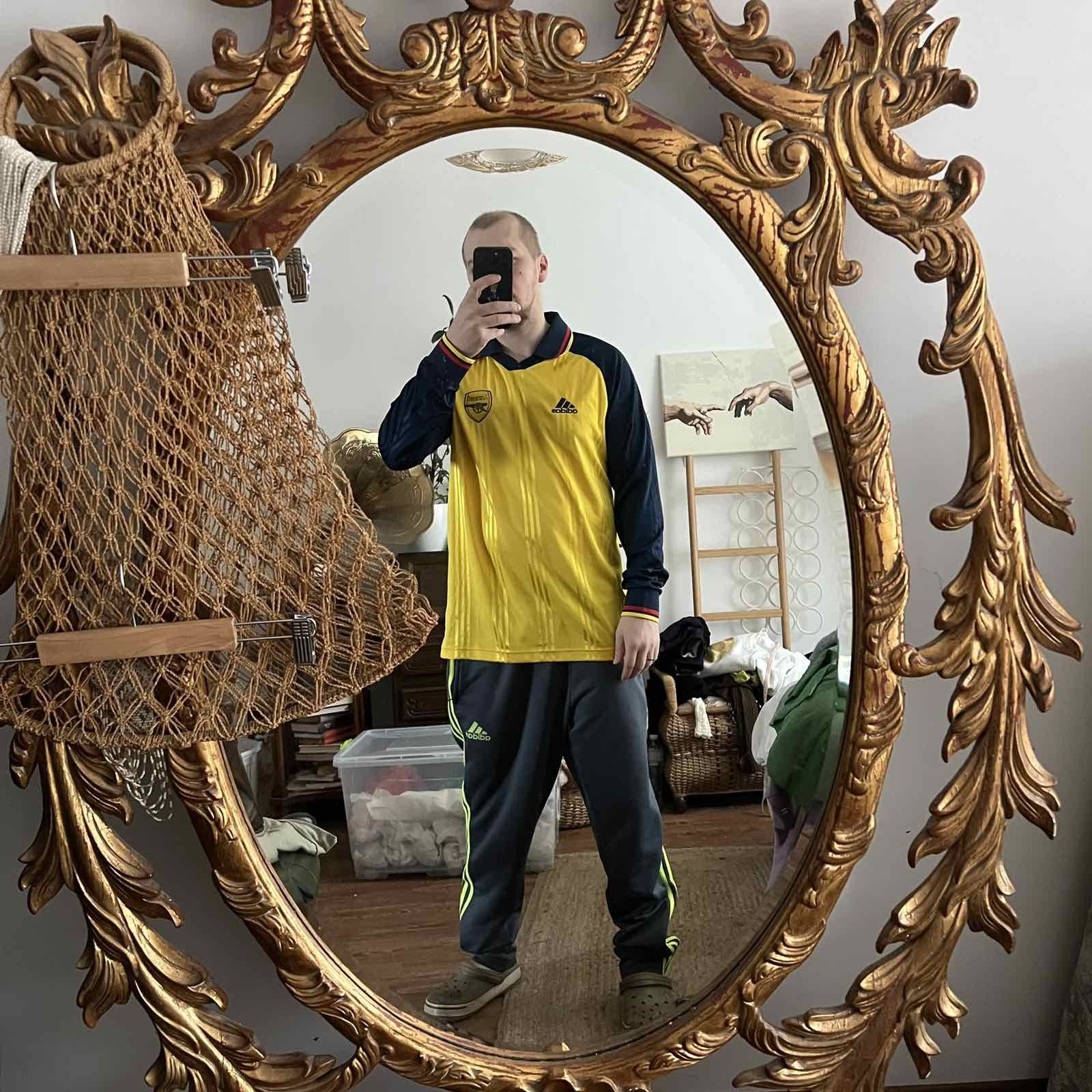 Adidas 2019 Adidas Arsenal Long Sleeve Soccer Jersey Blockcore Size US M / EU 48-50 / 2 - 3 Thumbnail