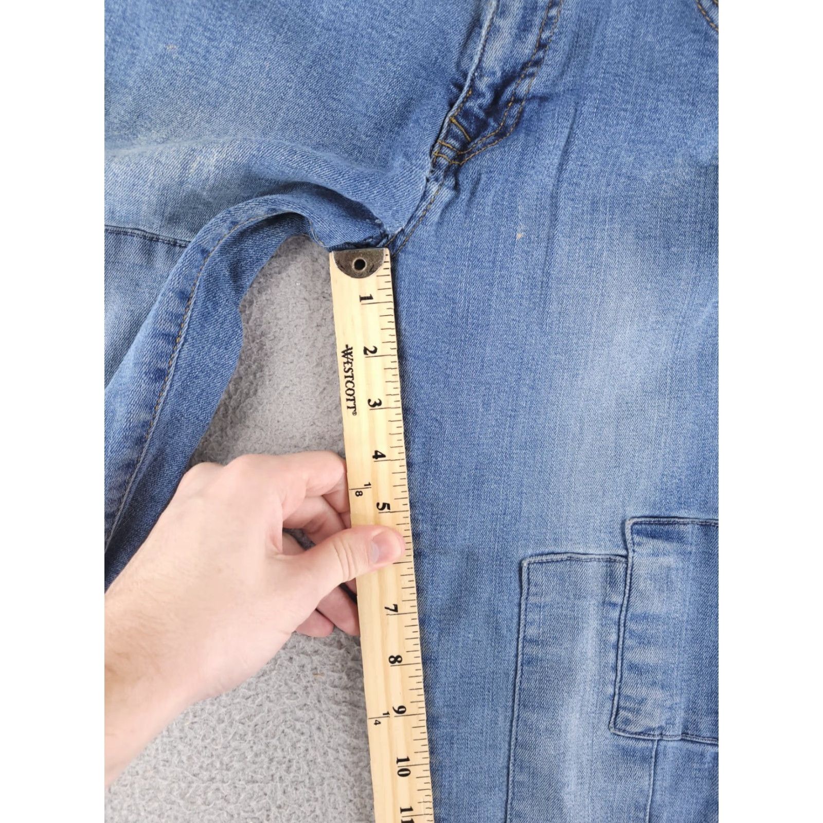 Vintage BSC jeans Mens 28x30 Blue SUPER SKINNY patchwork Jeans Mens 28 30 Blue Skinny Vintage? Size US 28 / EU 44 - 7 Thumbnail