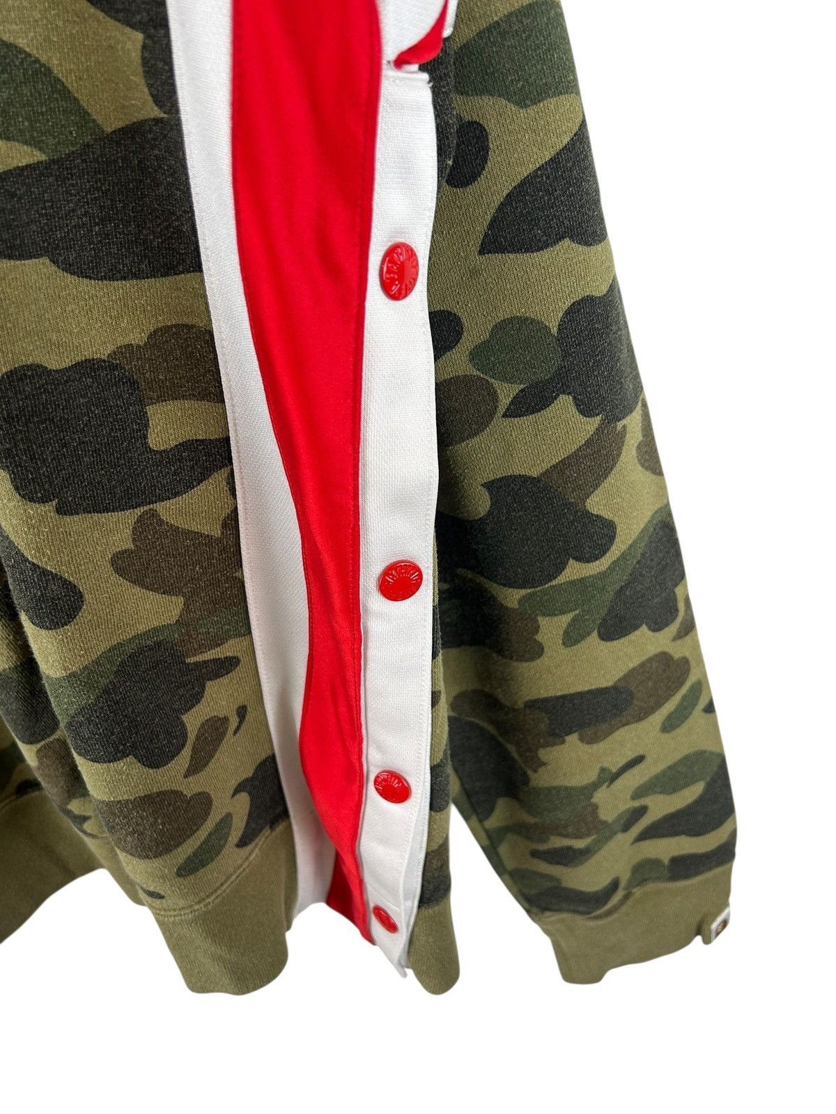 Bape Bape 1st Cano Side Button Sweatshirt Size US XL / EU 56 / 4 - 3 Thumbnail