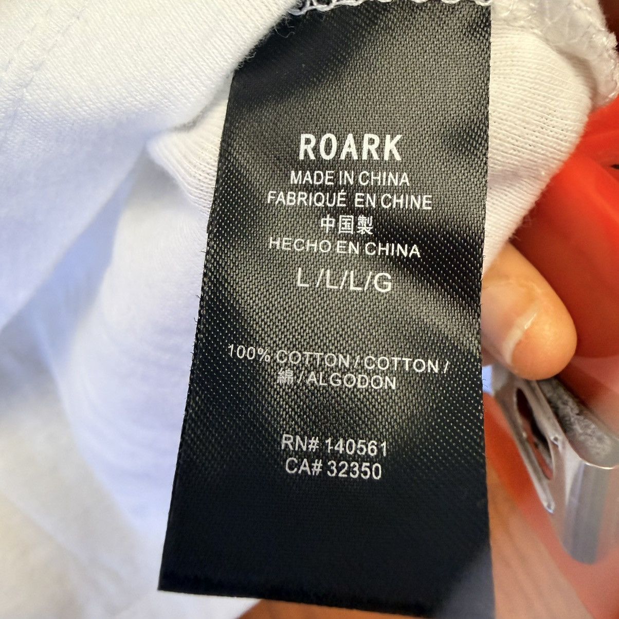 Roark Basquiat x Roark Artsy Y2K Bear Graphic Crop Tee L Size L / US 10 / IT 46 - 14 Thumbnail