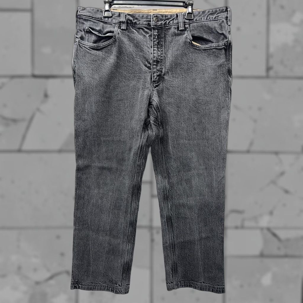 CO DULUTH TRADING CO Flex Ballroom Jeans Mens 40x32 Black Straight Size US 40 / EU 56 - 1 Thumbnail