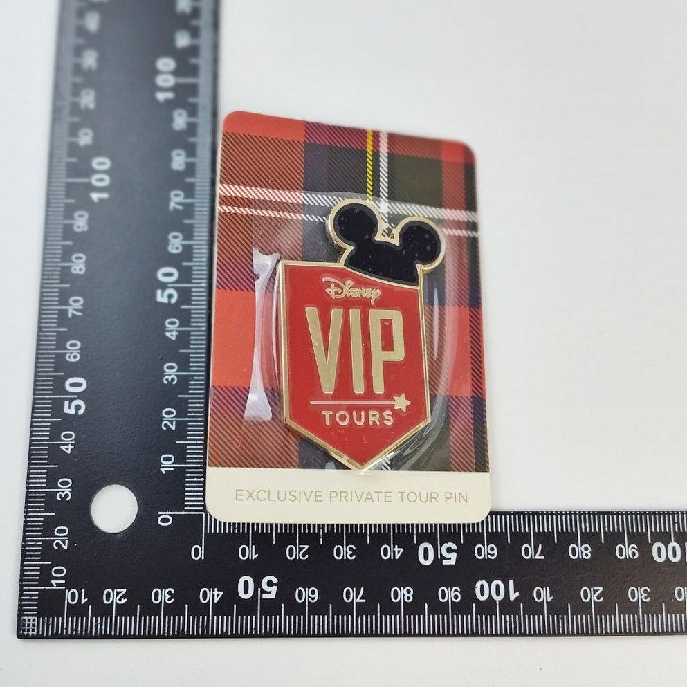 Disney Disney VIP Tour Mickey Ear Hat Pin Red/Black New 2023 NIP Size ONE SIZE - 7 Thumbnail