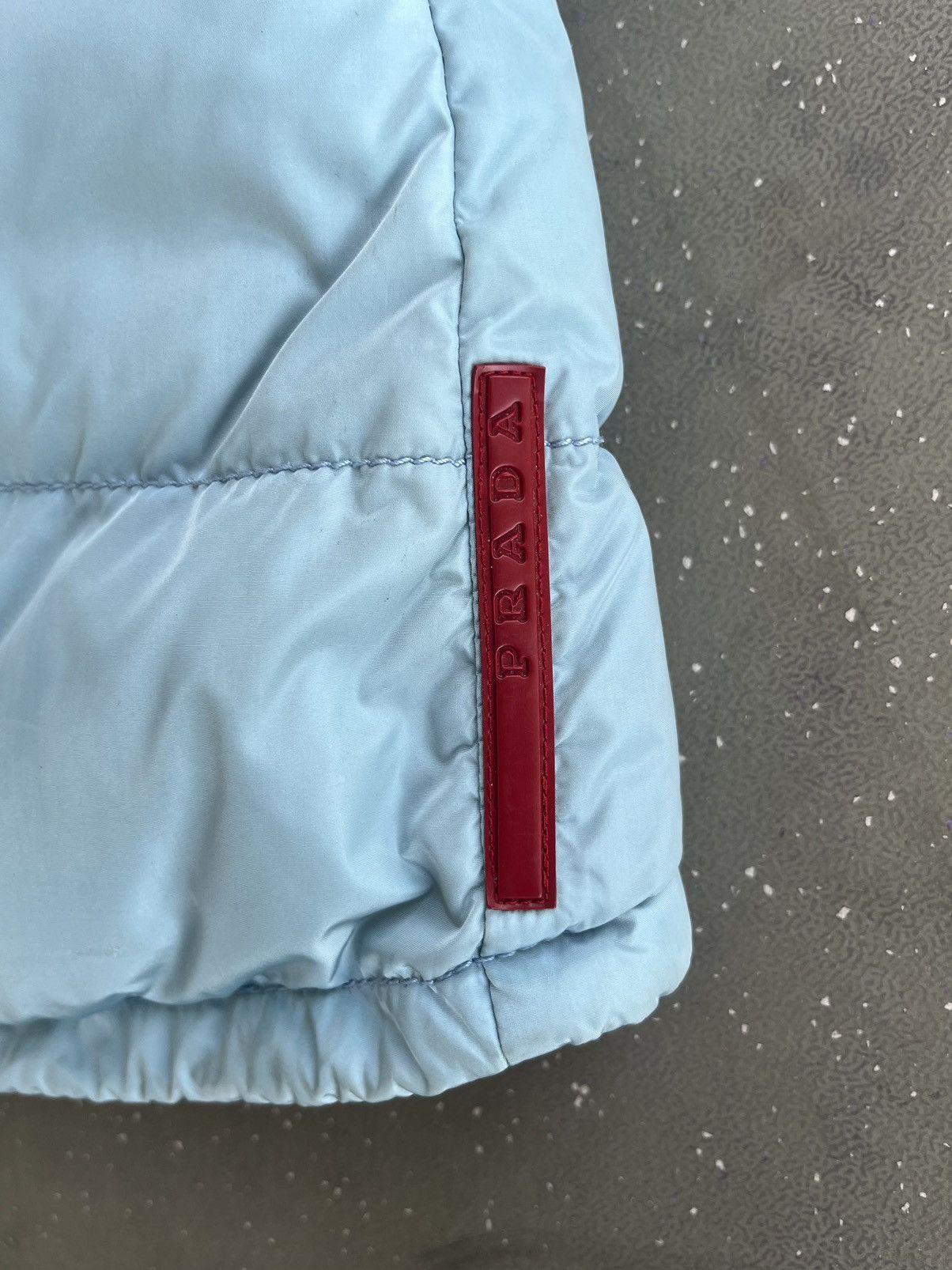 Prada Prada Blue Vest with extendible hood Size M / US 6-8 / IT 42-44 - 3 Thumbnail