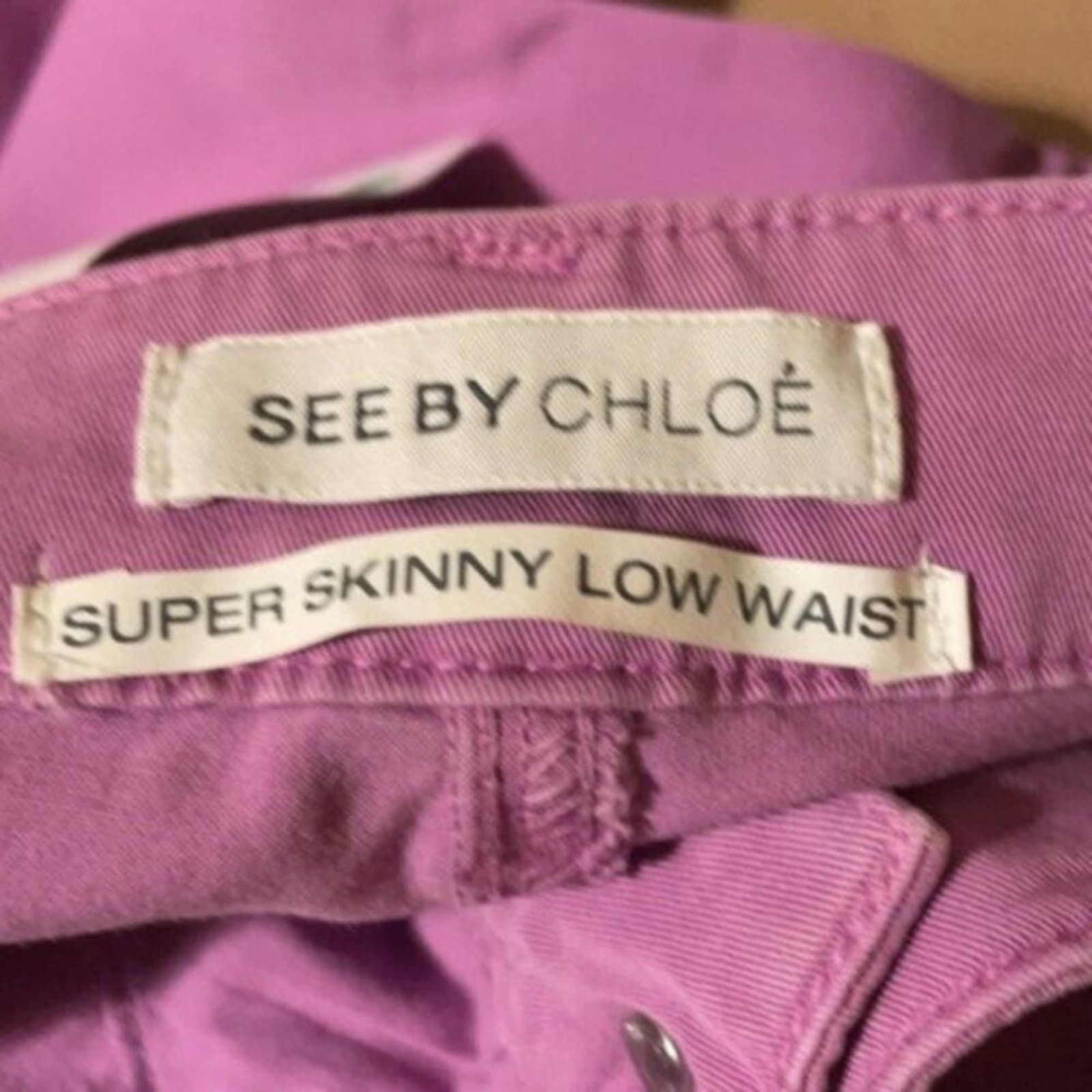 See by Chloe See by Chloe casual pants lavender size 8 Size 30" / US 8 / IT 44 - 5 Thumbnail