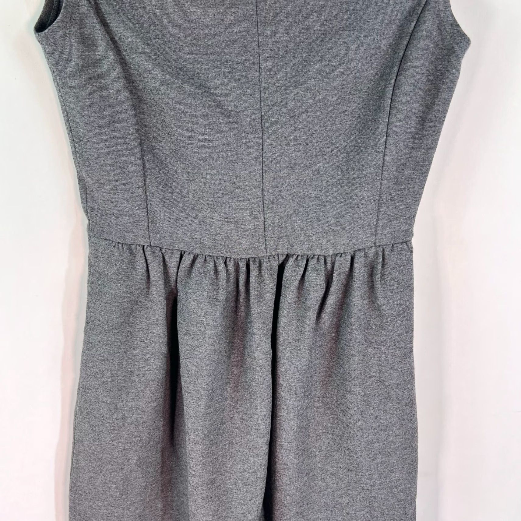Madewell Madewell Charcoal Gray Ponte Screenplay Cap Sleeve Dress XS Size XS / US 0-2 / IT 36-38 - 3 Thumbnail