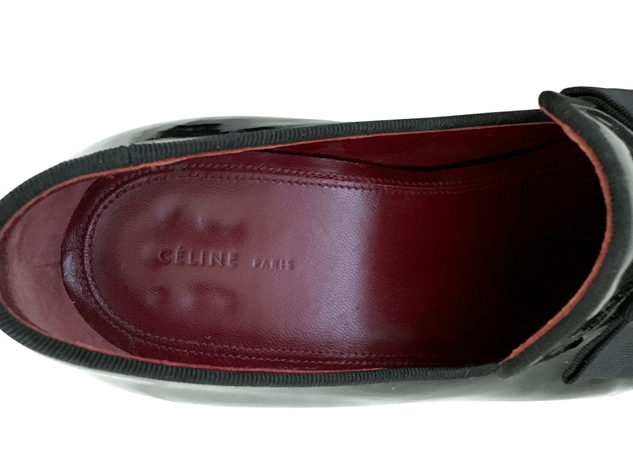 Celine CÉLINE Patent Leather Slip-On Loafers – Phoebe Philo Era Size US 6 / IT 36 - 4 Thumbnail