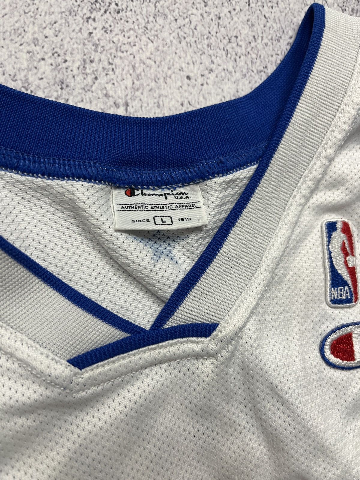 Champion × NBA × Vintage Rare Dirk Nowitzki #41 Dallas Mawericks NBA Jersey Shirt Size US L / EU 52-54 / 3 - 15 Thumbnail