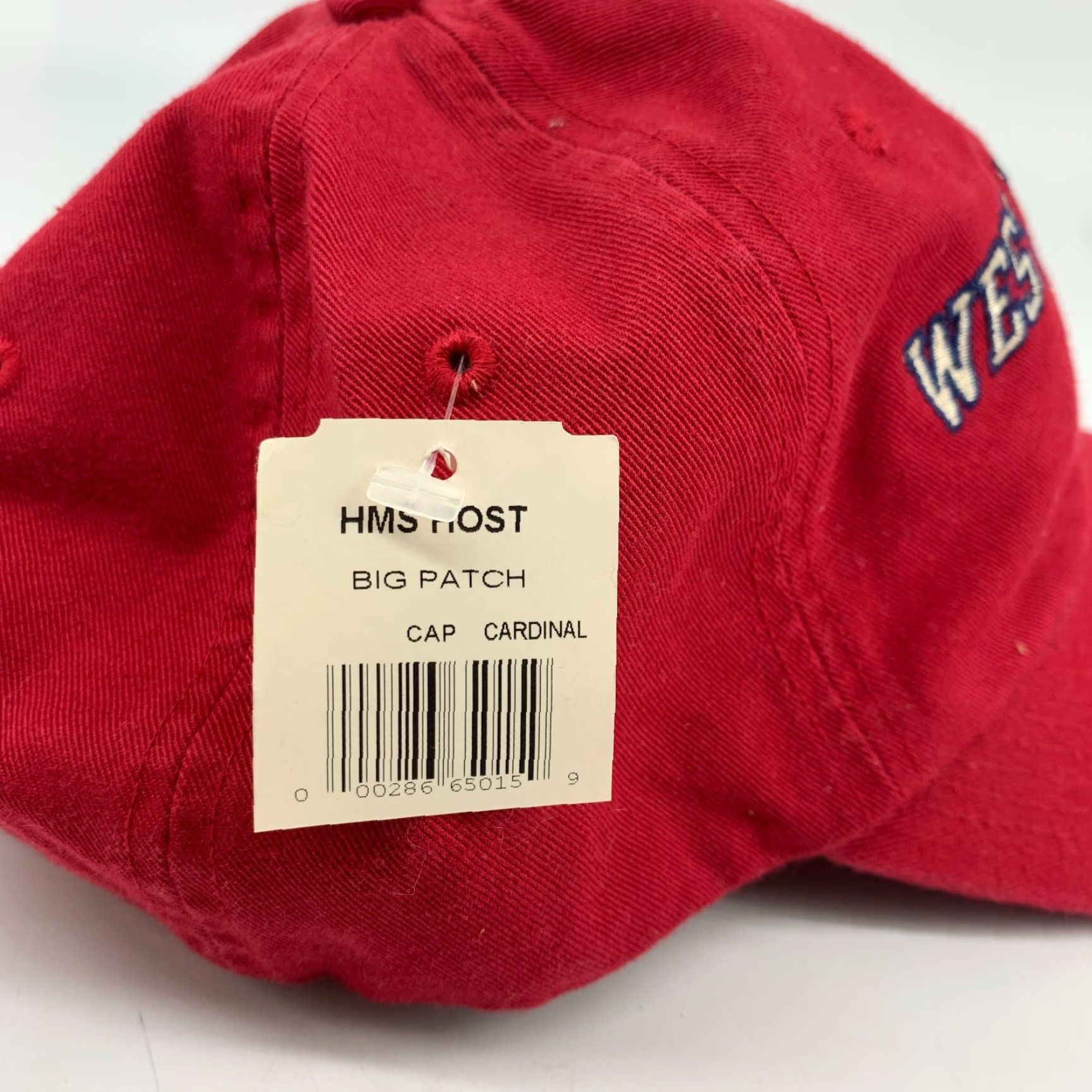 Vintage Perrin Baseball Cap Red West Virginia USA Cotton Adjustable NWT Men One Size Cap Size ONE SIZE - 4 Thumbnail