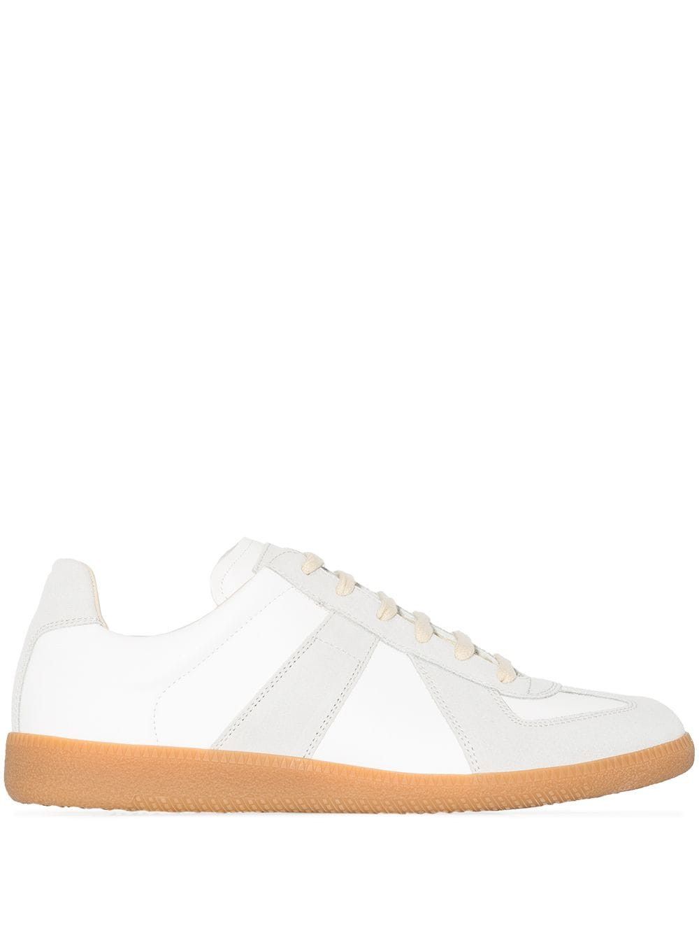Maison Margiela REPLICA LEATHER SNEAKERS Size US 6 / IT 36 - 1 Thumbnail