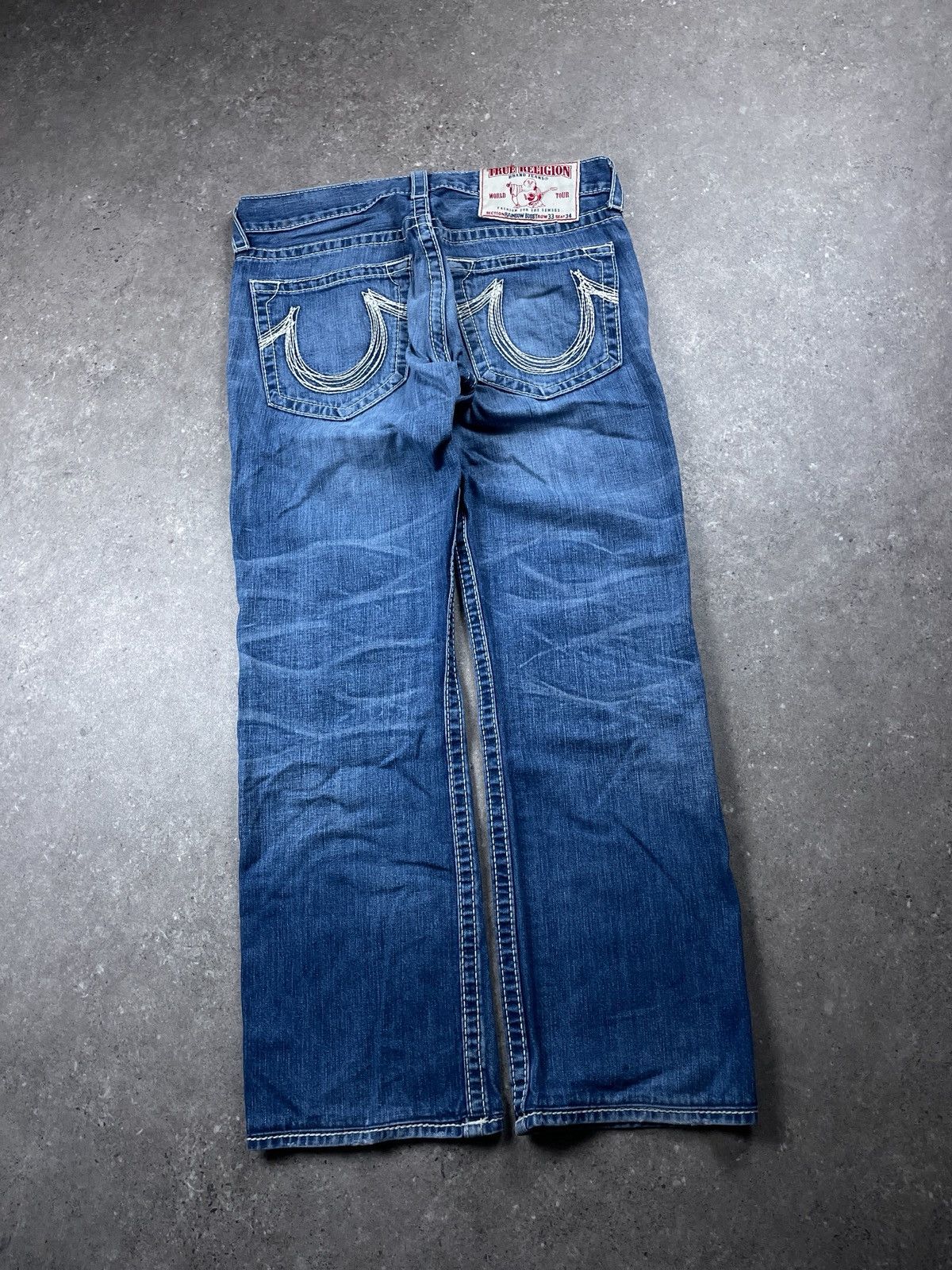 True religion rainbow Bobby rope stitch denim swag drip