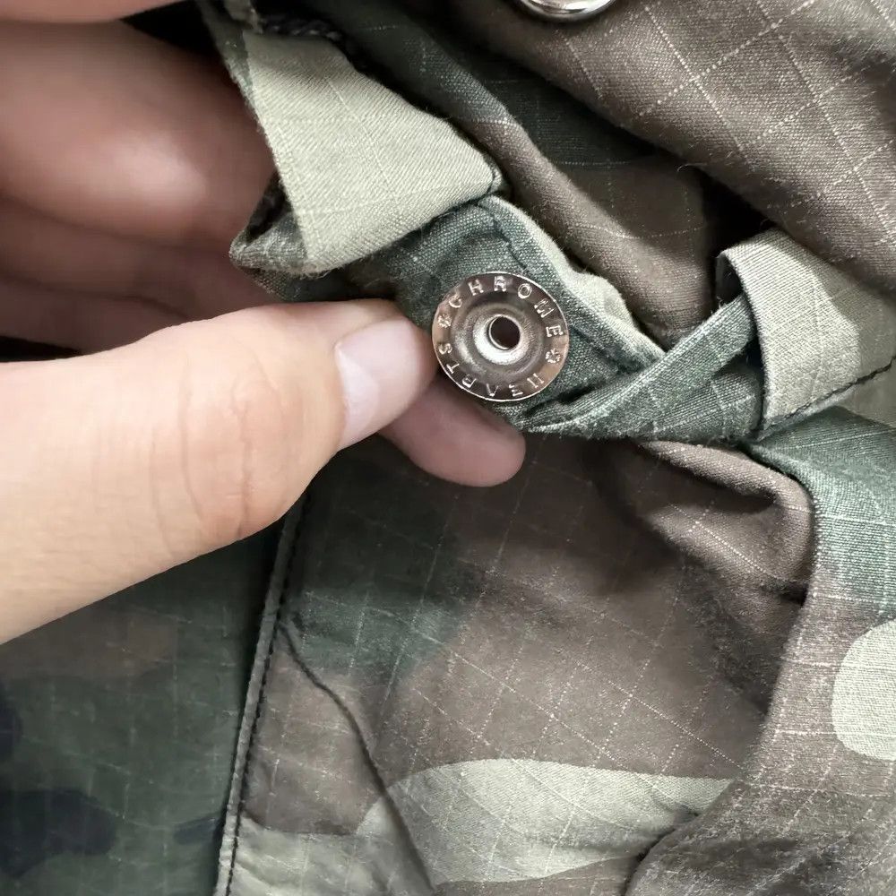 Chrome Hearts Chrome Hearts Camouflage Silver Button Cargo Pants Size US 32 / EU 48 - 7 Thumbnail