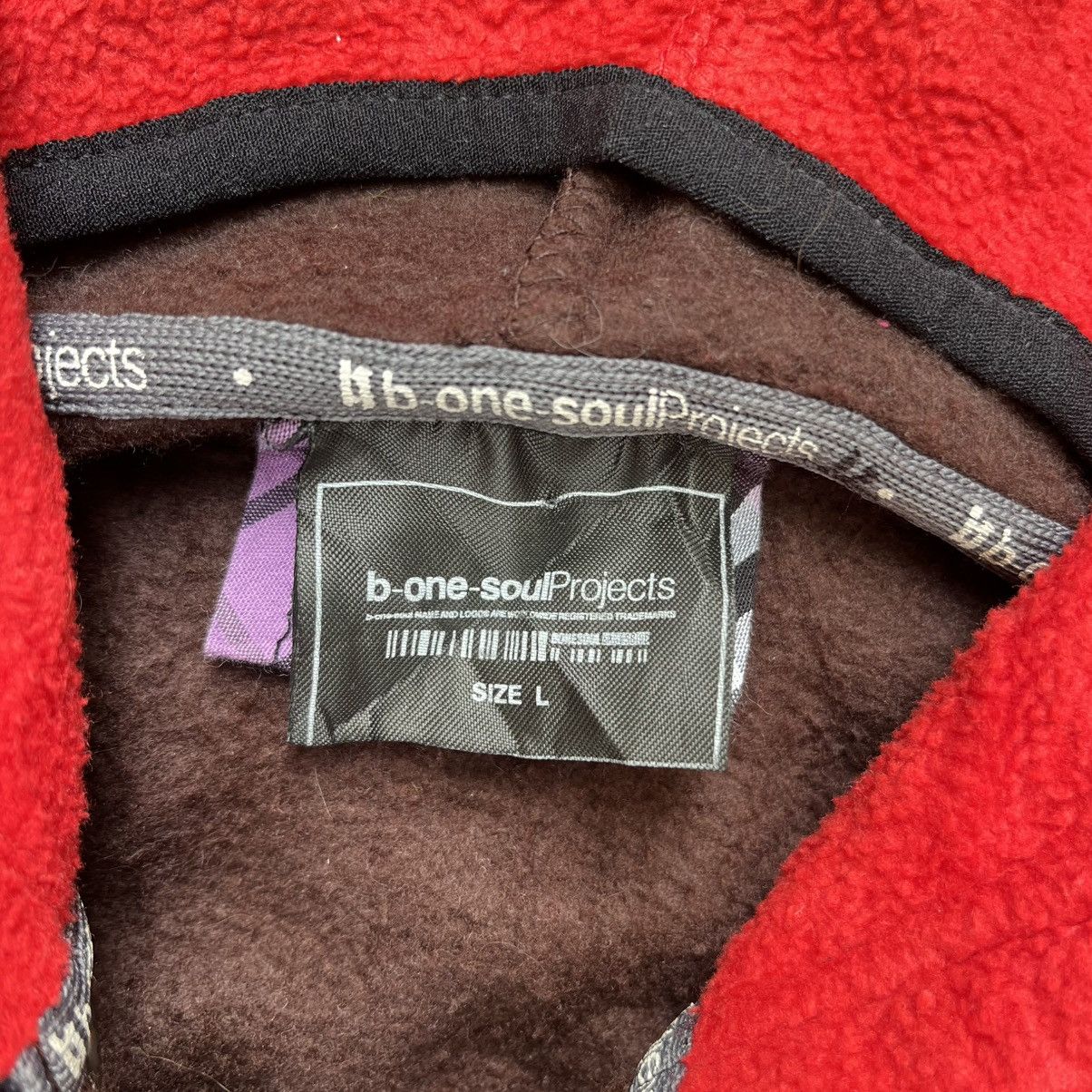 GOSTAR DE FUGA Poem Fur Hoodie B One Soul Jacket Lgb Cyber Grunge Punk Size US L / EU 52-54 / 3 - 7 Thumbnail