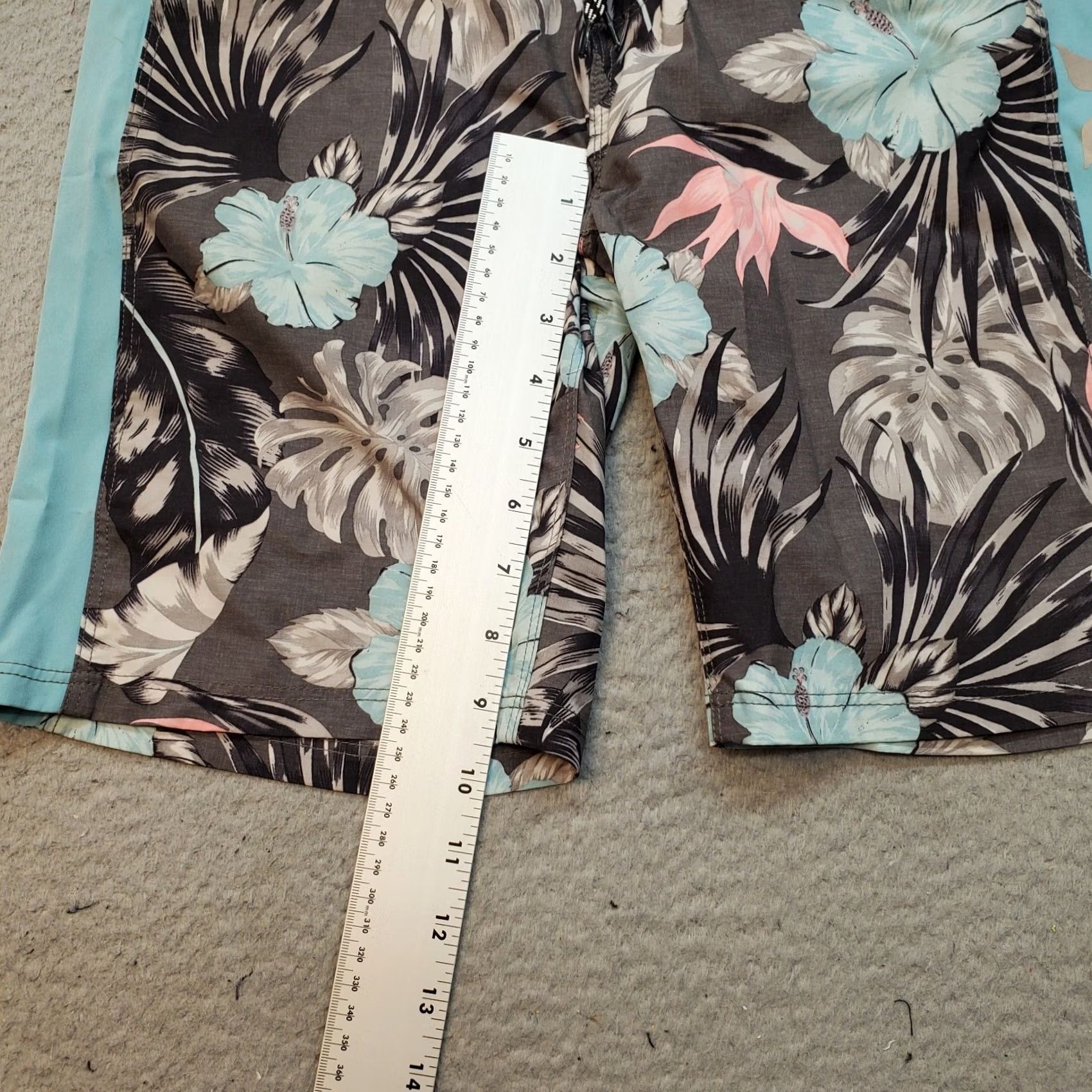 Hurley Hurley Mens Bottom 28 Multicolor Floral Regular Drawstring Board Shorts Size US 28 / EU 44 - 5 Thumbnail