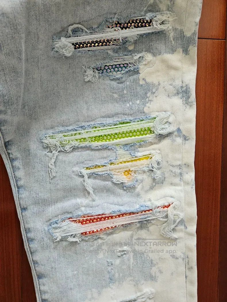 Amiri Amiri Classic Colored Diamond Jeans Size US 36 / EU 52 - 3 Thumbnail