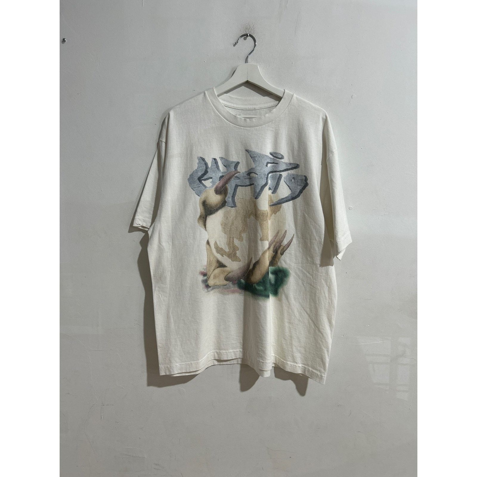 Travis Scott TRAVIS SCOTT UTOPIA WHITE TOUR TEE SIZE XL PREOWNED Size US XL / EU 56 / 4 - 1 Thumbnail