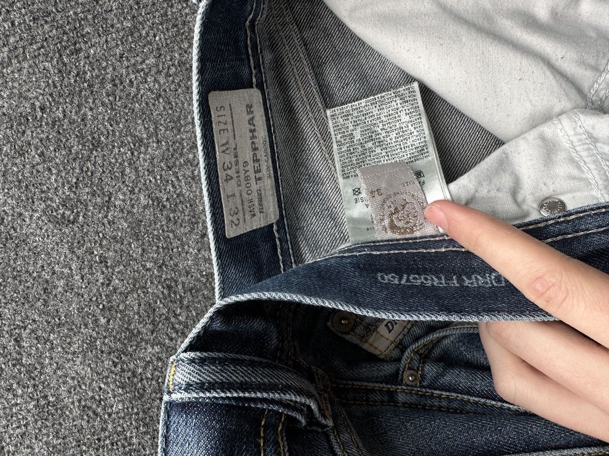 Diesel 🚨 RARE DIESEL MEN DENIM JEANS AVANT GARDE IFSIXWASNINE Y2K Size US 36 / EU 52 - 9 Thumbnail
