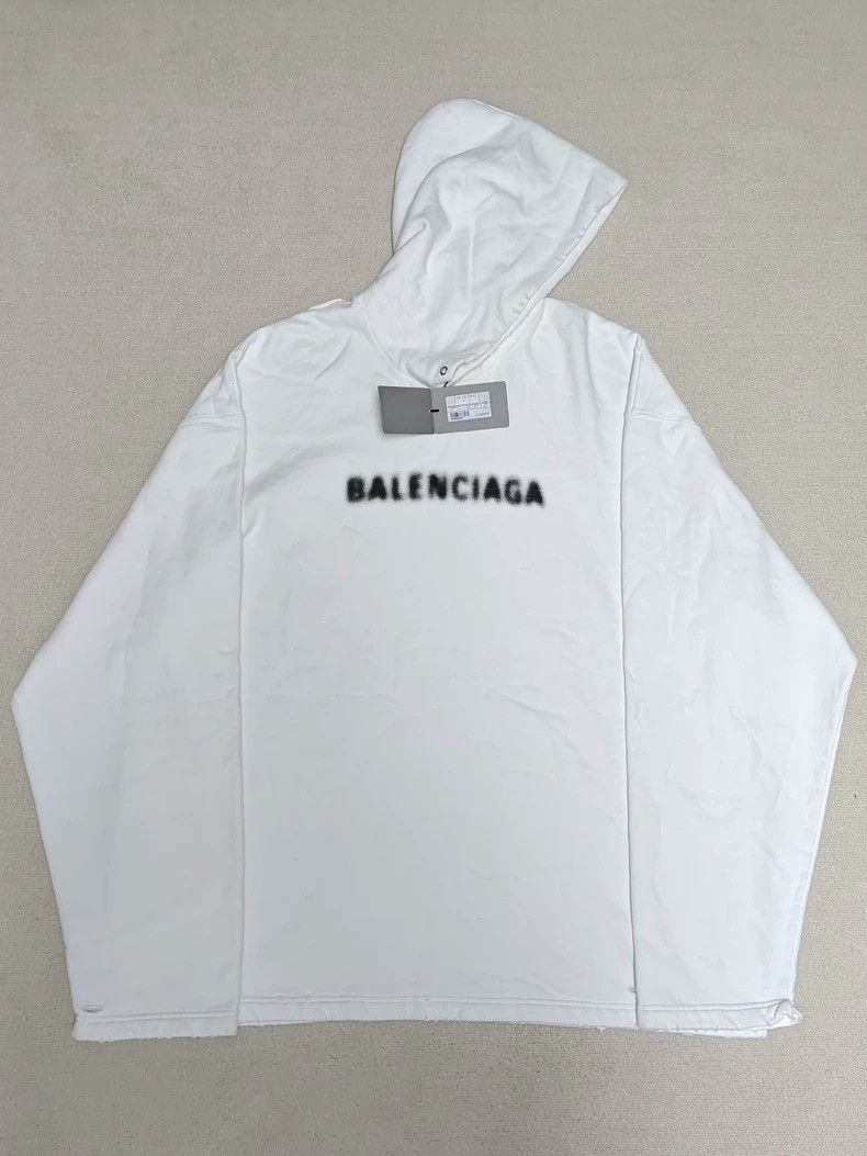 Balenciaga Balenciaga FW21 Logo monogrammed mosaic hoodie 2501-Nextarr Size US M / EU 48-50 / 2 - 1 Thumbnail