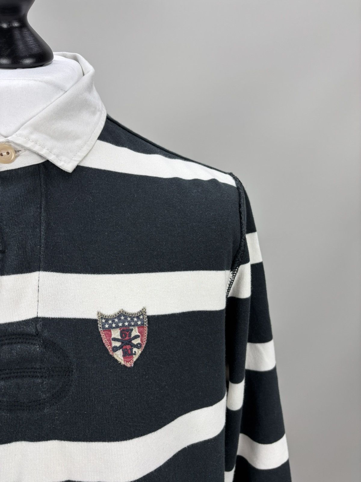 Polo Ralph Lauren Mens long sleeve rugby Polo Jeans Company Ralph Lauren Size US L / EU 52-54 / 3 - 4 Thumbnail