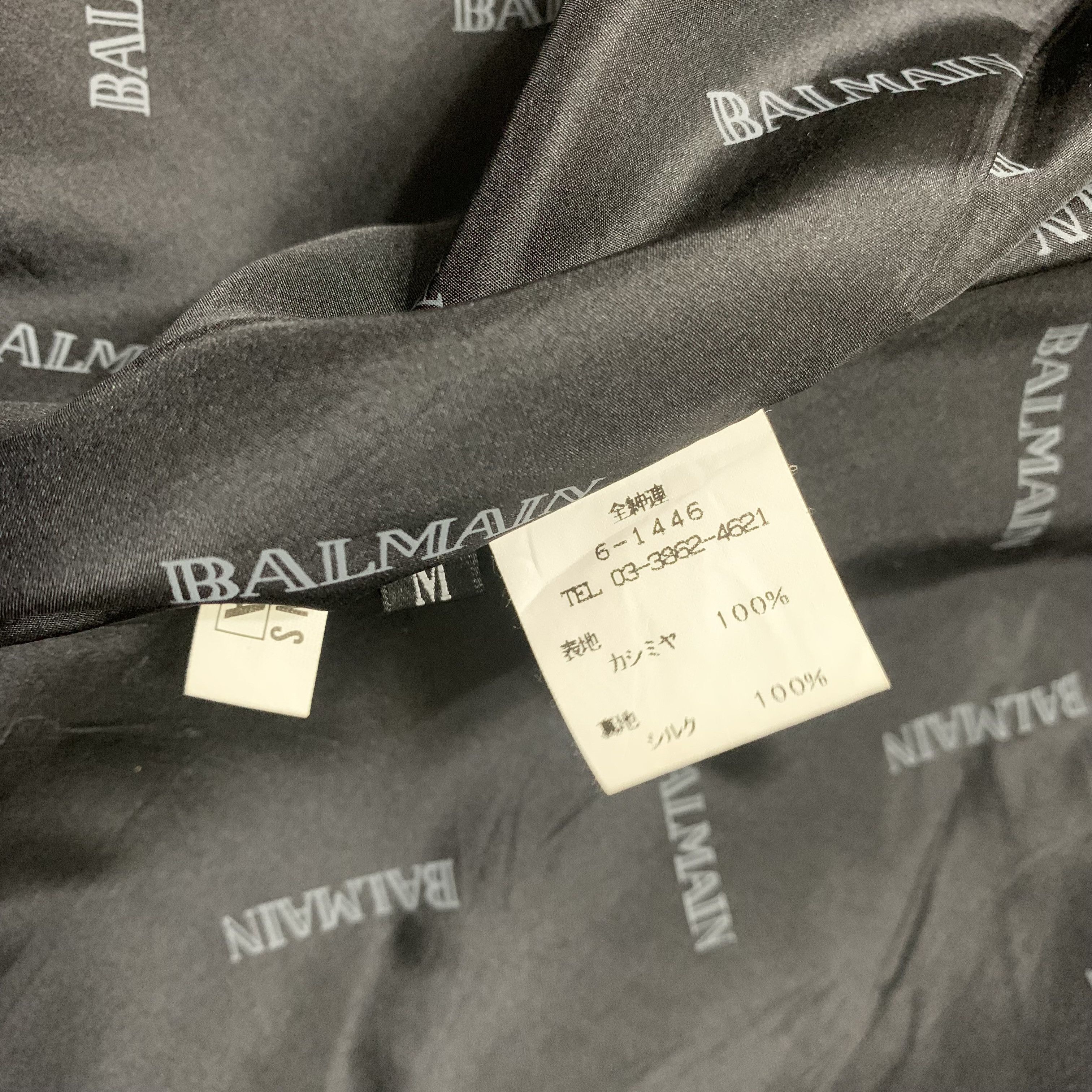 Balmain Balmain Paris Cashmere Coat Size M / US 6-8 / IT 42-44 - 11 Thumbnail