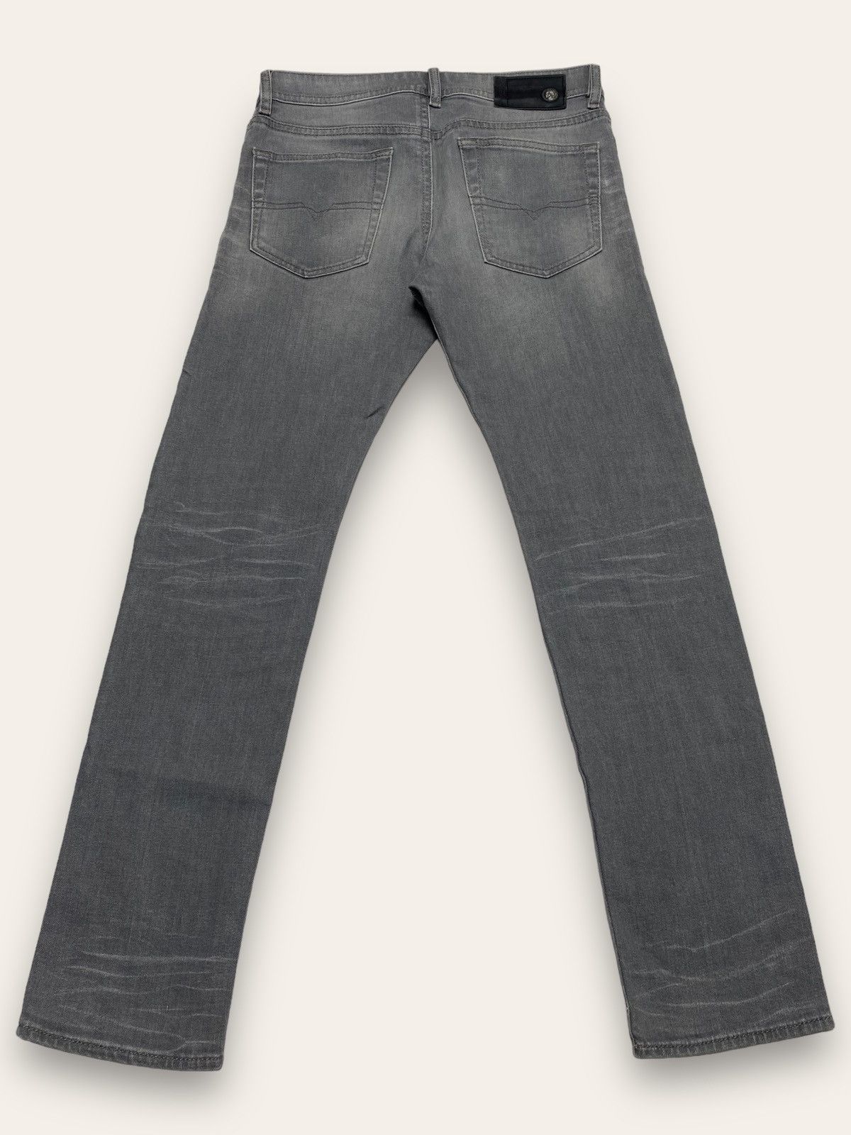 Diesel Vintage DIESEL Gray Wash Denim Slim Straight Jeans Size US 31 - 8 Thumbnail