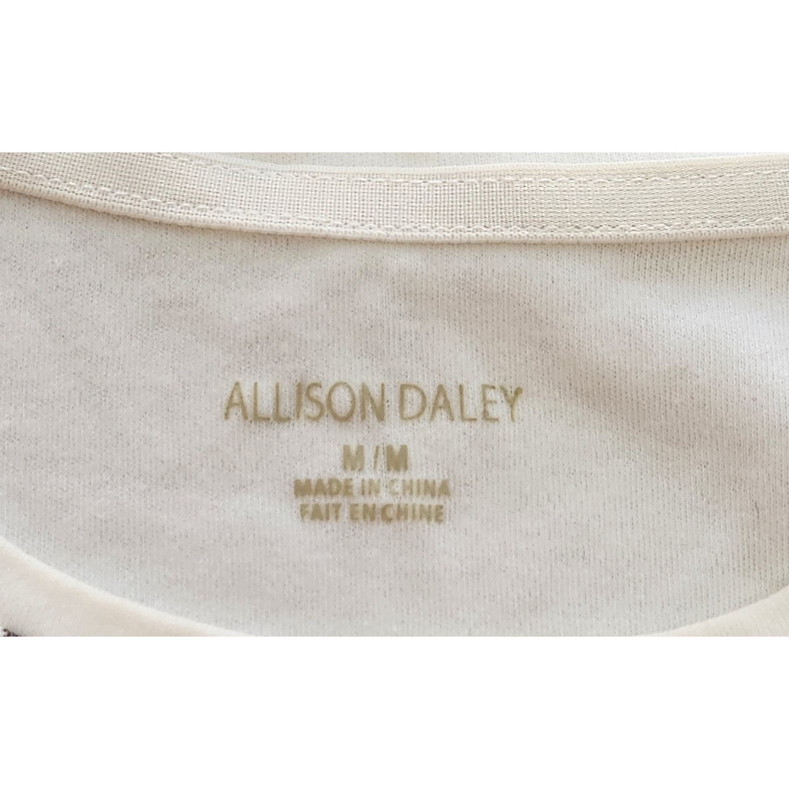 Other Allison Daley White Black Floral Bodice Rhinestone Top M Size M / US 6-8 / IT 42-44 - 5 Thumbnail