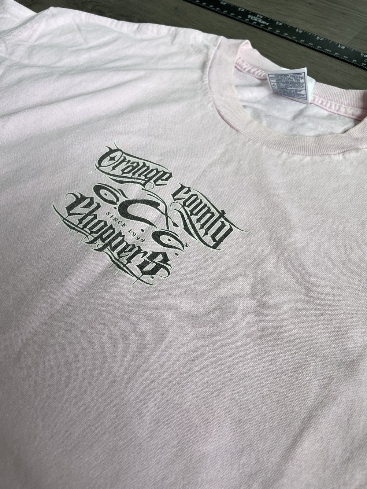 Alstyle × Vintage Y2K Orange County Choppers “Custom Bikes” Shirt (Sz. XL) Size US XL / EU 56 / 4 - 4 Thumbnail