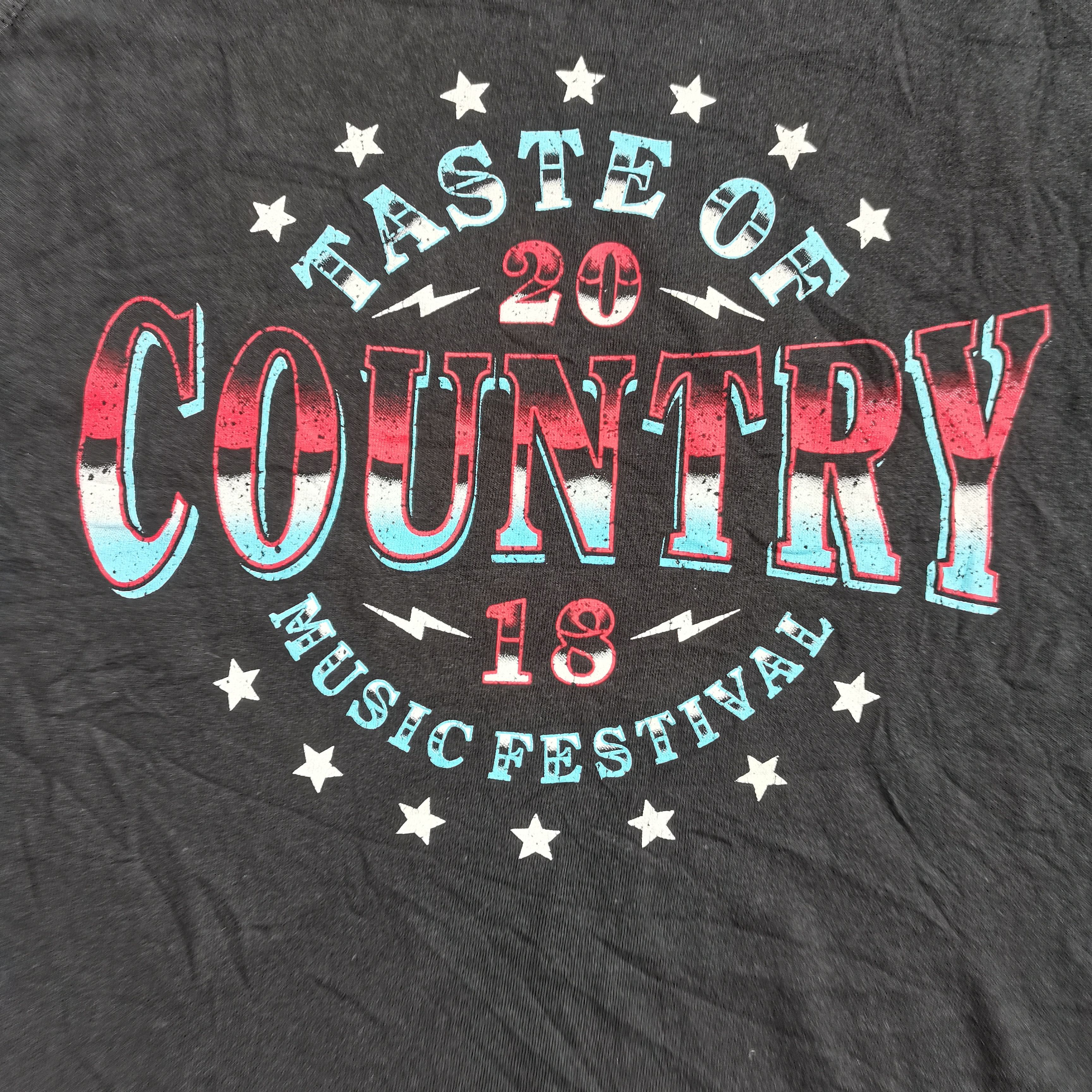 Band Tees × Vintage Archive🔥 2018 TASTE OF COUNTRY MUSICAL FESTIVAL Size US XL / EU 56 / 4 - 2 Thumbnail