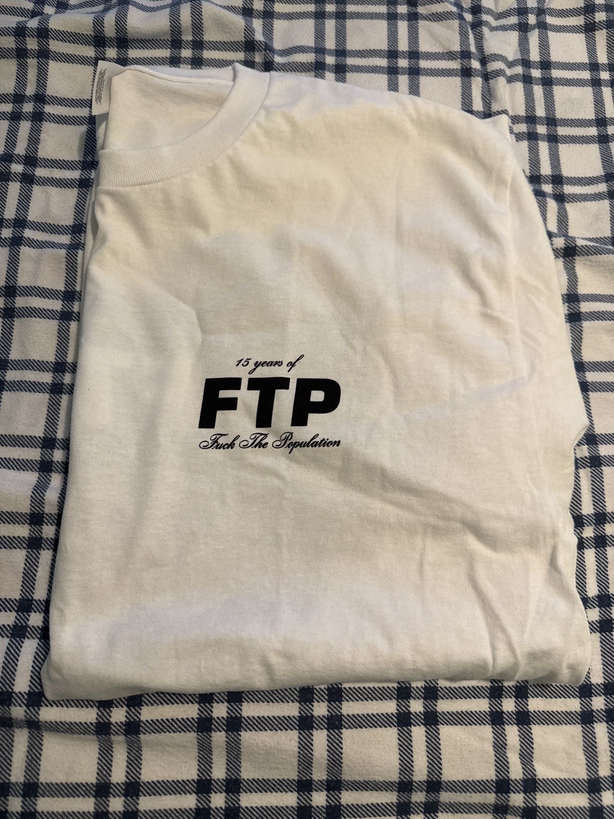 Fuck The Population FTP 15 Year Anniversary Shirt Size US L / EU 52-54 / 3 - 4 Thumbnail